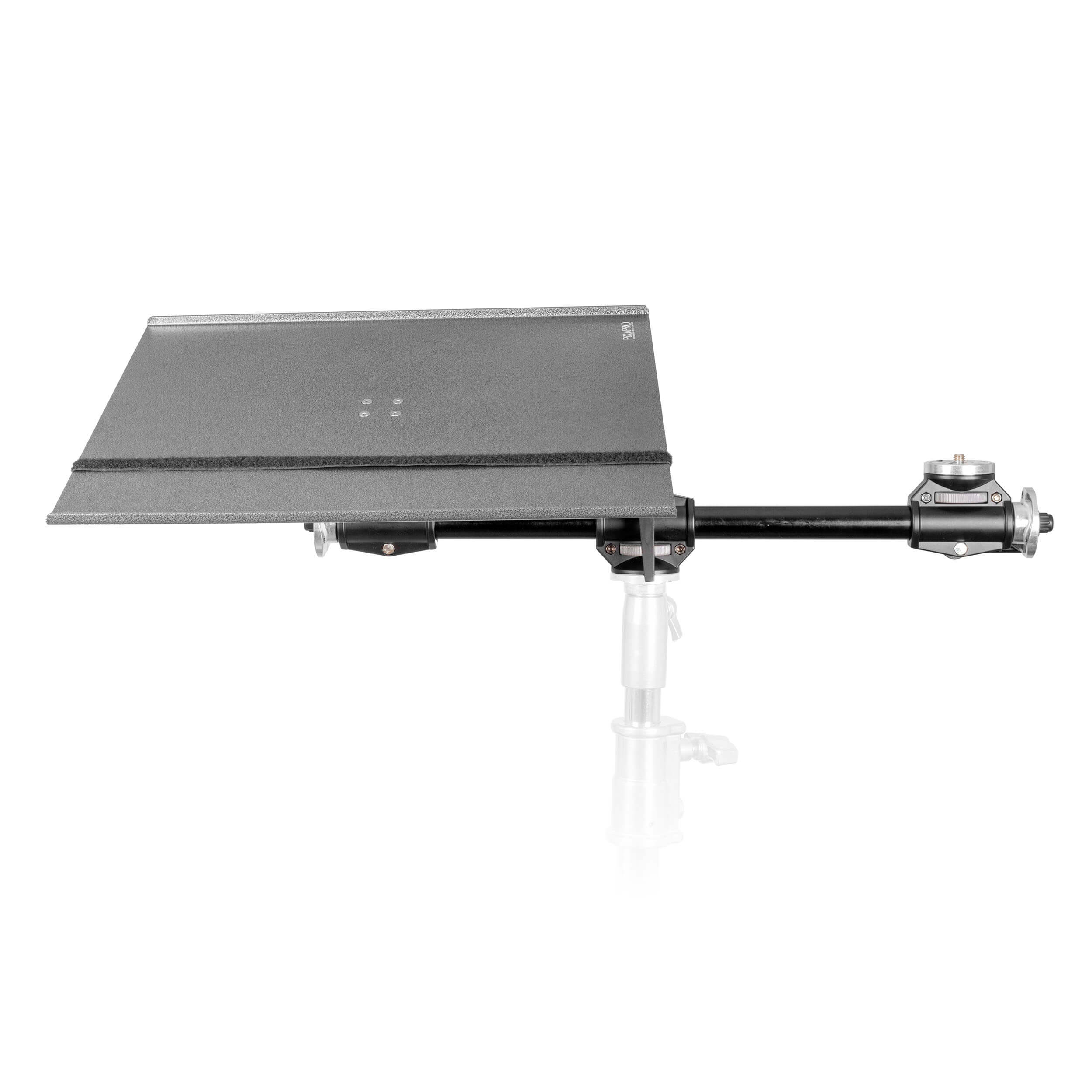 Ergonomic Laptop Tray with Adjustable Cross Arm Tethering Kit - Portable Workstation for Home Office, Bed, Couch & Travel Use
