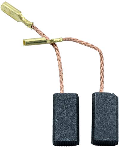High-Quality Carbon Brushes 0309_AEG_WS600 for AEG Angle Grinder WS600 - Replacement Brushes with Cable & Connector - Perfect for Woodworking, Metal Cutting & DIY Projects