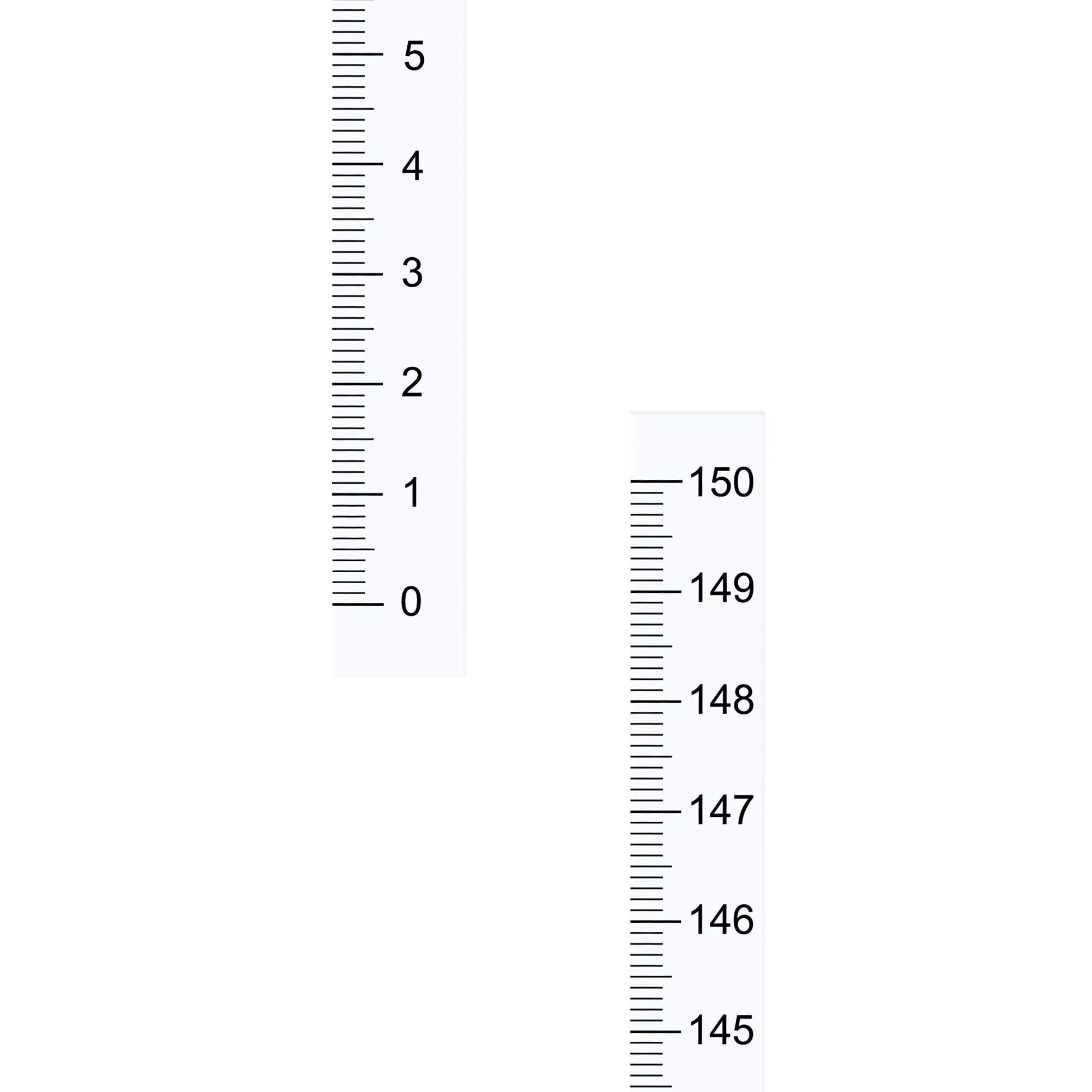 uxcell Adhesive Backed Tape Measure 150cm/60