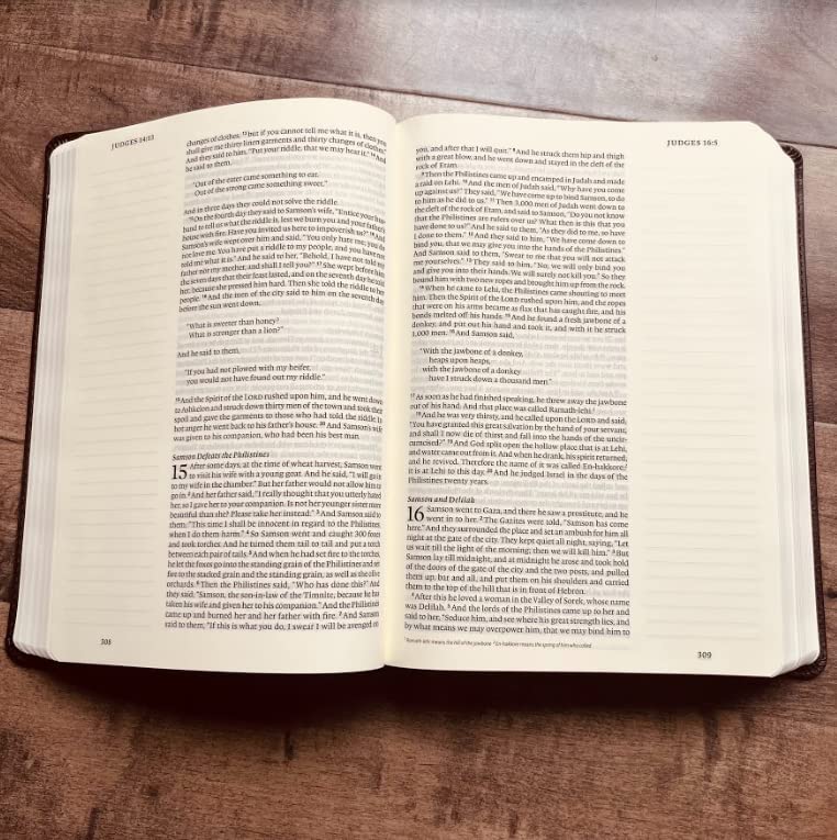 Personalized Engraved ESV Family Bible - Custom Single Column Journaling Bible for Wedding, Anniversary & Christian Gifts | Perfect for Family Devotions, Bible Study & Special Occasions
