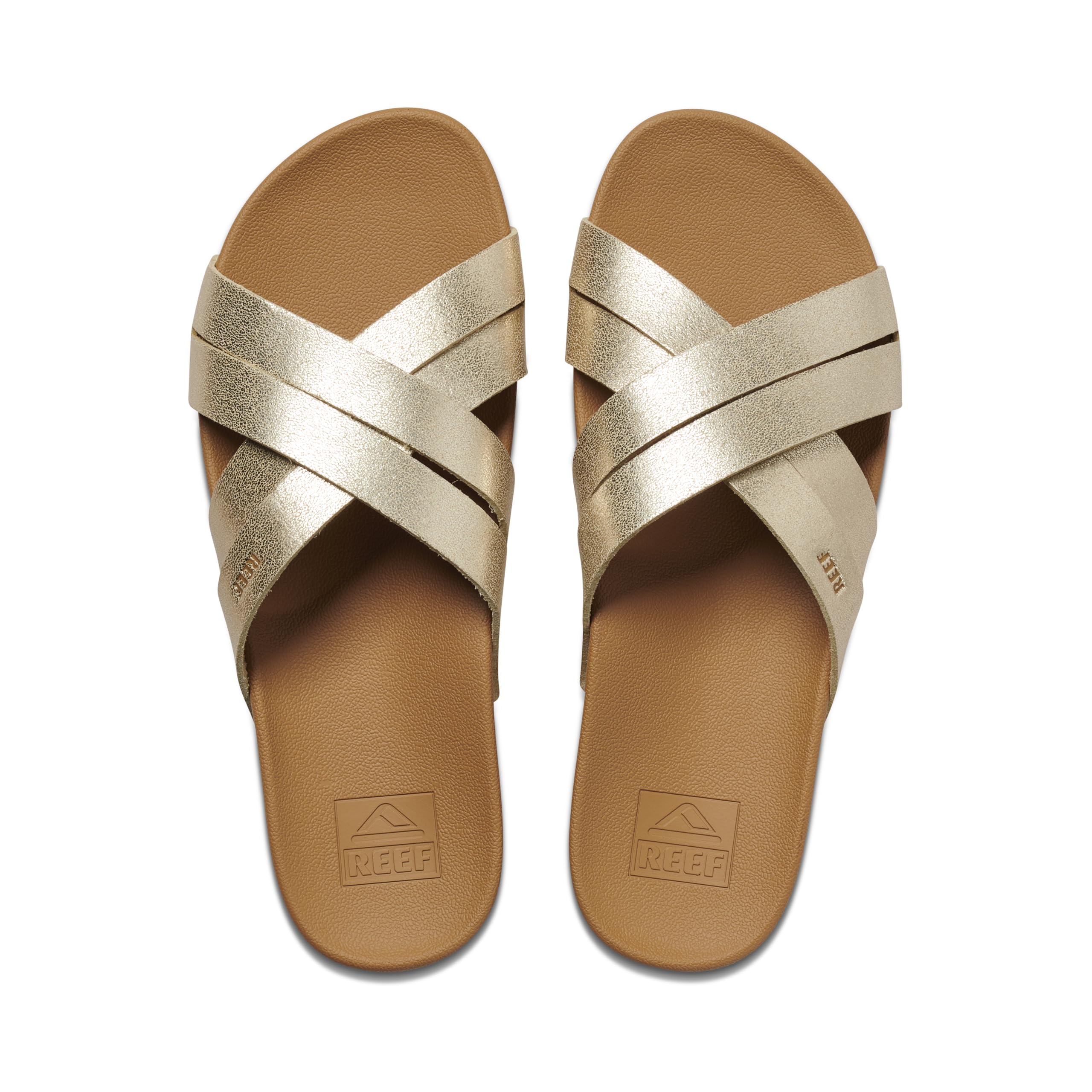 REEF Women's Cushion Spring Bloom Sandals - Comfortable Flip Flops for Beach, Pool, and Summer Outdoor Activities