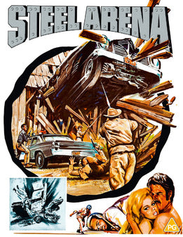 Steel Arena Blu-ray Movie | Action-Packed Sci-Fi Film | Perfect for Home Theater & Movie Night Entertainment