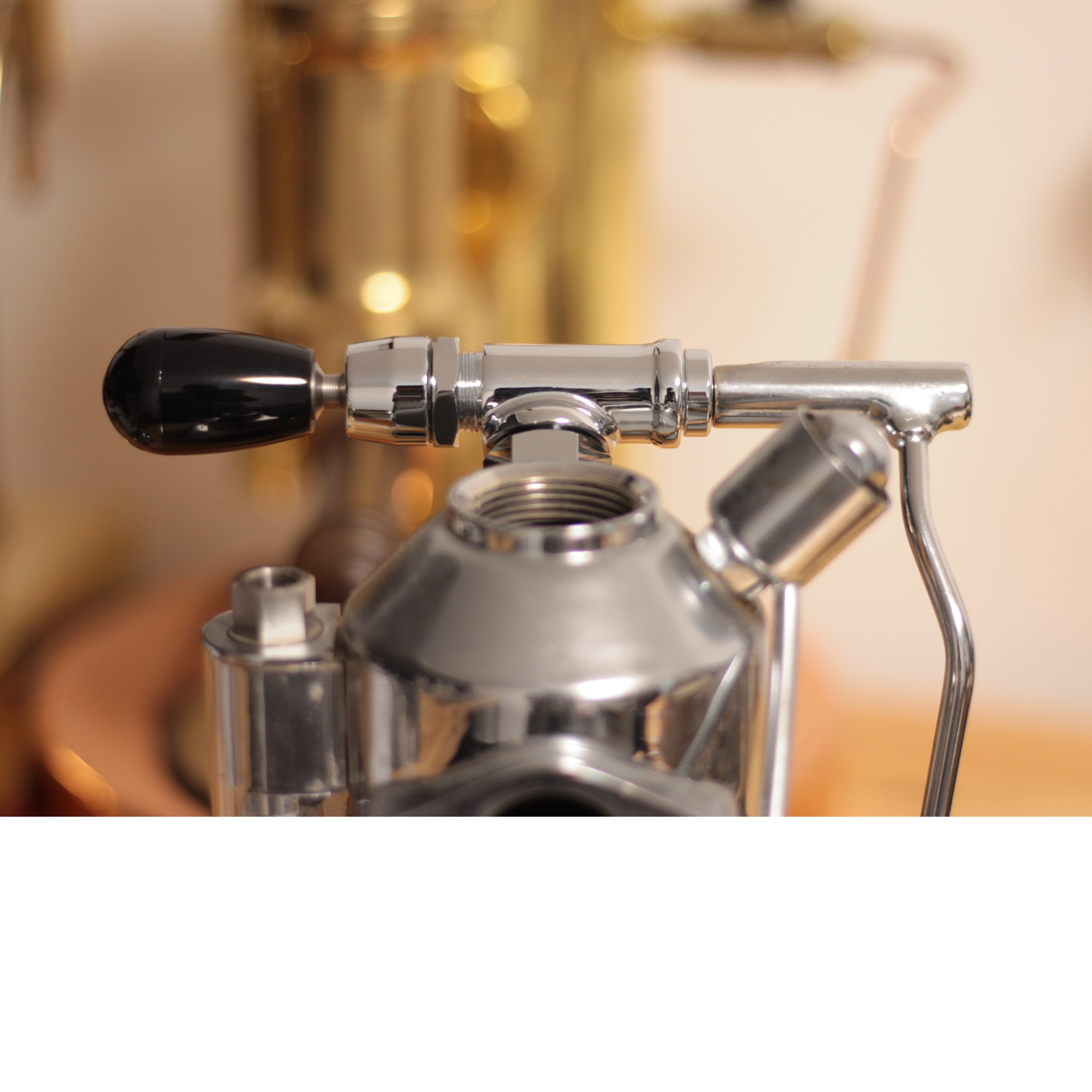 Original La Pavoni Joystick Steam Valve for Espresso Machines - Premium Coffee Sensor Replacement Part for Professional Baristas & Home Brewing - Perfect for Latte Art & Milk Frothing