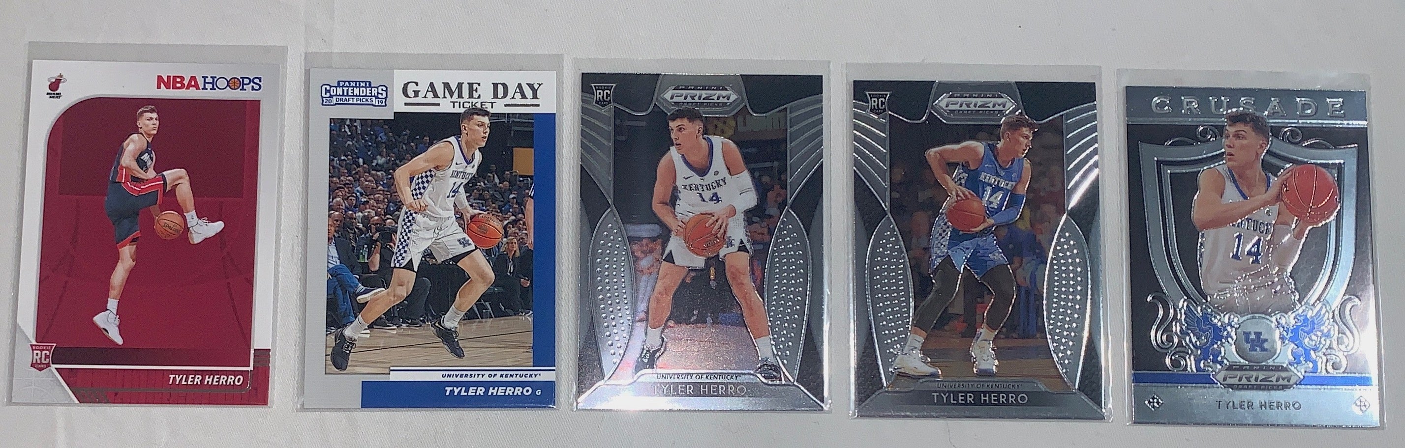2019 Tyler Herro Rookie Card Lot - NBA Basketball Trading Cards Collection for Fans & Collectors - Perfect for Sports Memorabilia, Gift Giving & Investment