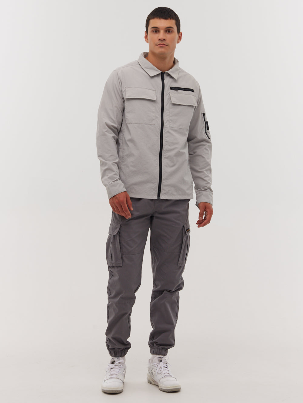 Branson Sleeve Pocket Shacket - Stylish Fleece Lined Overshirt for Men | Warm & Comfortable Layering Piece for Outdoor Adventures, Casual Wear & Work