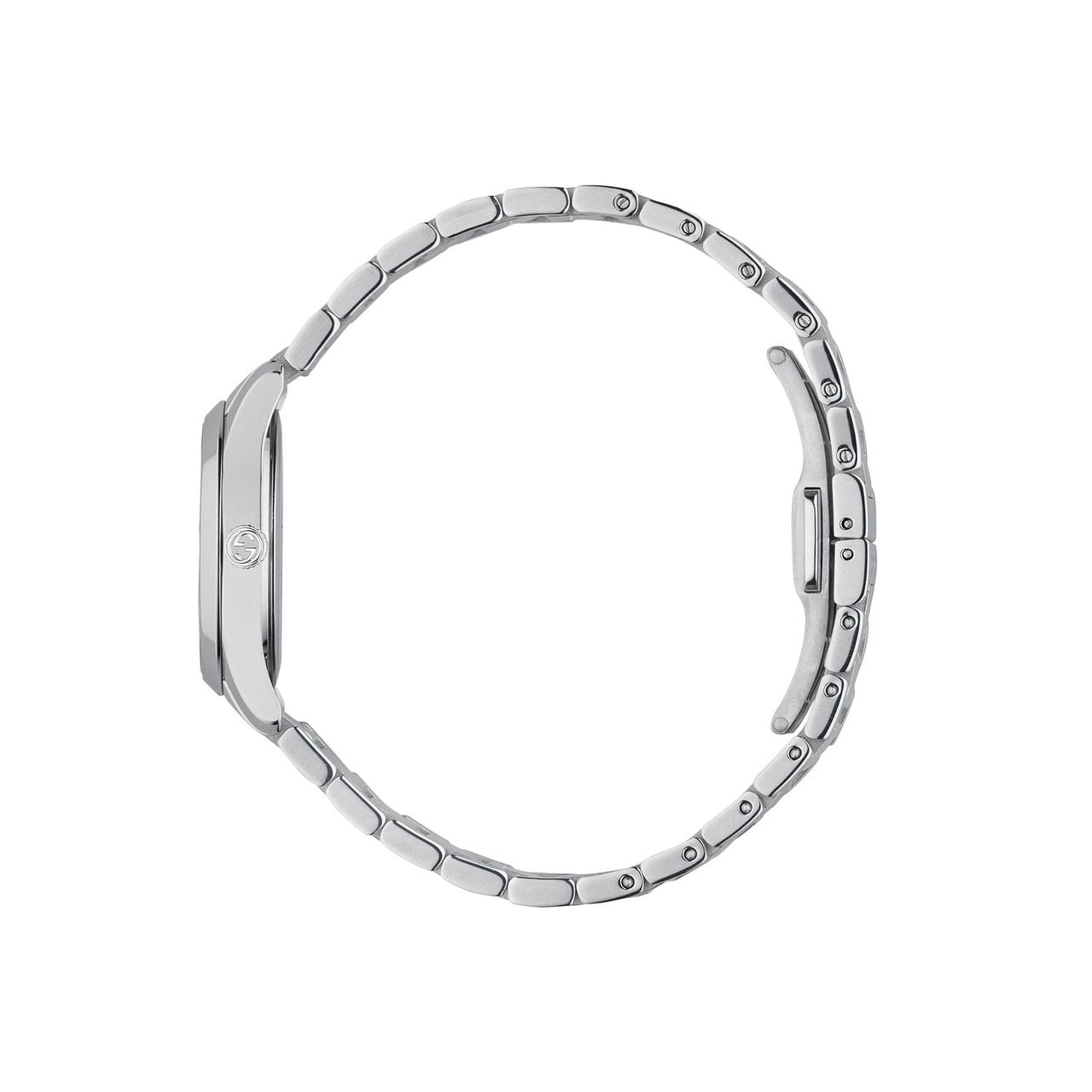 Gucci G Timeless Watch for Women, 27mm Quartz YA126595 - Luxury Gold-Tone Stainless Steel Bracelet Watch - Perfect for Office, Party & Everyday Wear