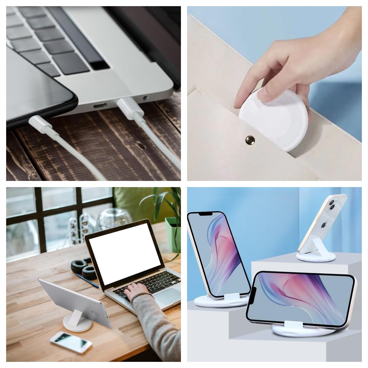 2 Pack Multifunctional Charging Cable Adapter Kit with Storage Box - USB A to Micro USB/Type C/Lightning Converter, SIM Card Eject Pin - Perfect for Travel, Home & Office Charging Solutions