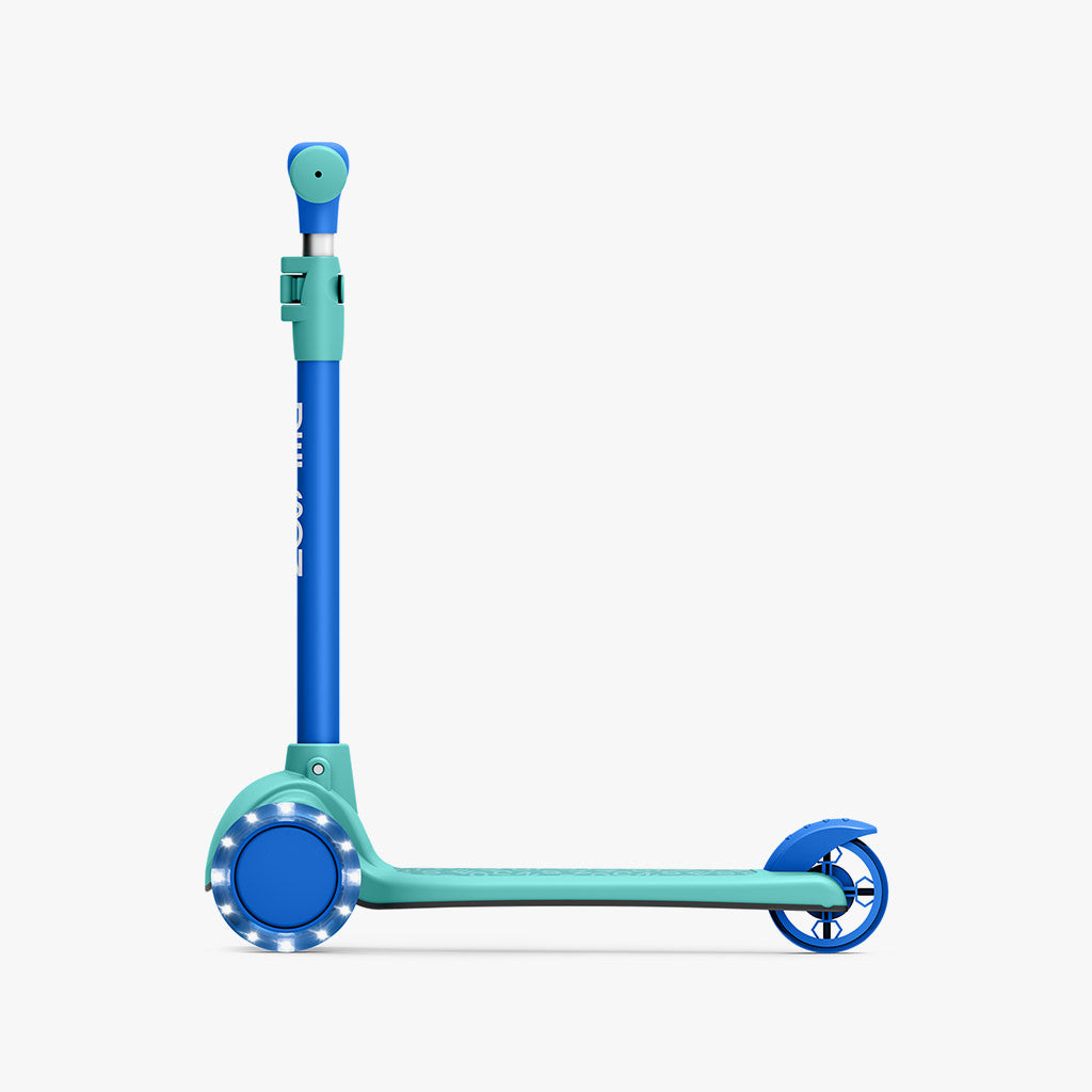 Gem Learn & Grow Kick Scooter for Kids - Adjustable Height 3 Wheel Scooter with LED Lights | Perfect for Outdoor Play, Commuting & Neighborhood Rides