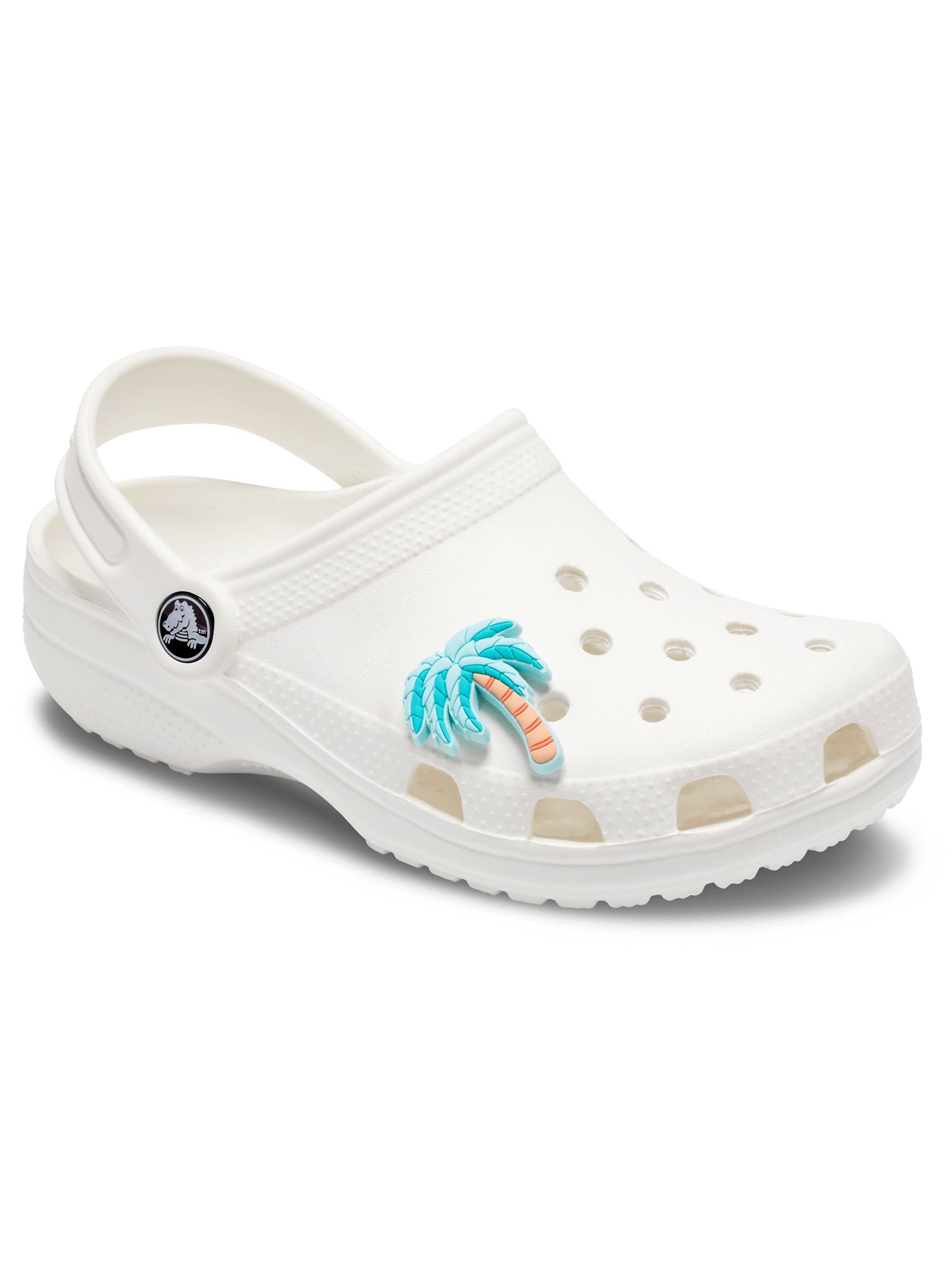 Crocs Jibbitz Palm Tree Charms - Fun Shoe Accessories for Crocs Clogs - Perfect for Beach, Pool & Summer Outfits