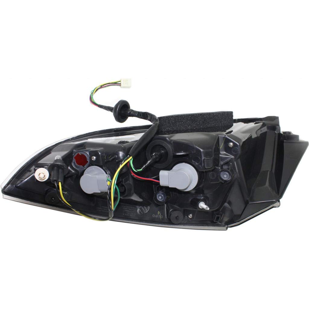2007-2012 Mitsubishi Eclipse Tail Light Assembly - Driver Side with Bulbs (MI2800121) | CarLights360 | Perfect for Replacement & Night Driving Safety