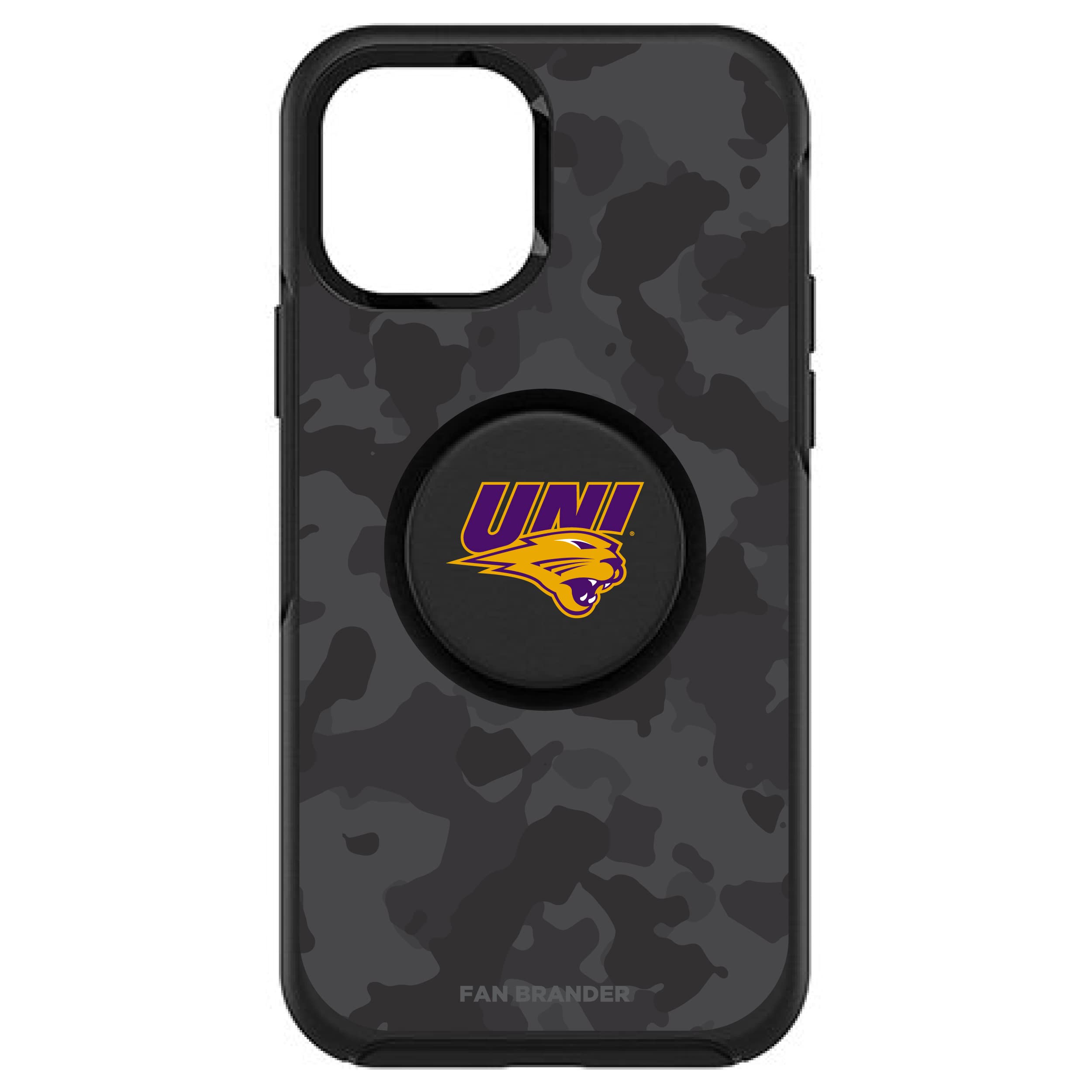 NCAA Licensed OtterBox Phone Case with PopSocket & Urban Camo Design - Durable Protection for iPhone & Samsung - Perfect for College Fans, Outdoor Adventures & Daily Use