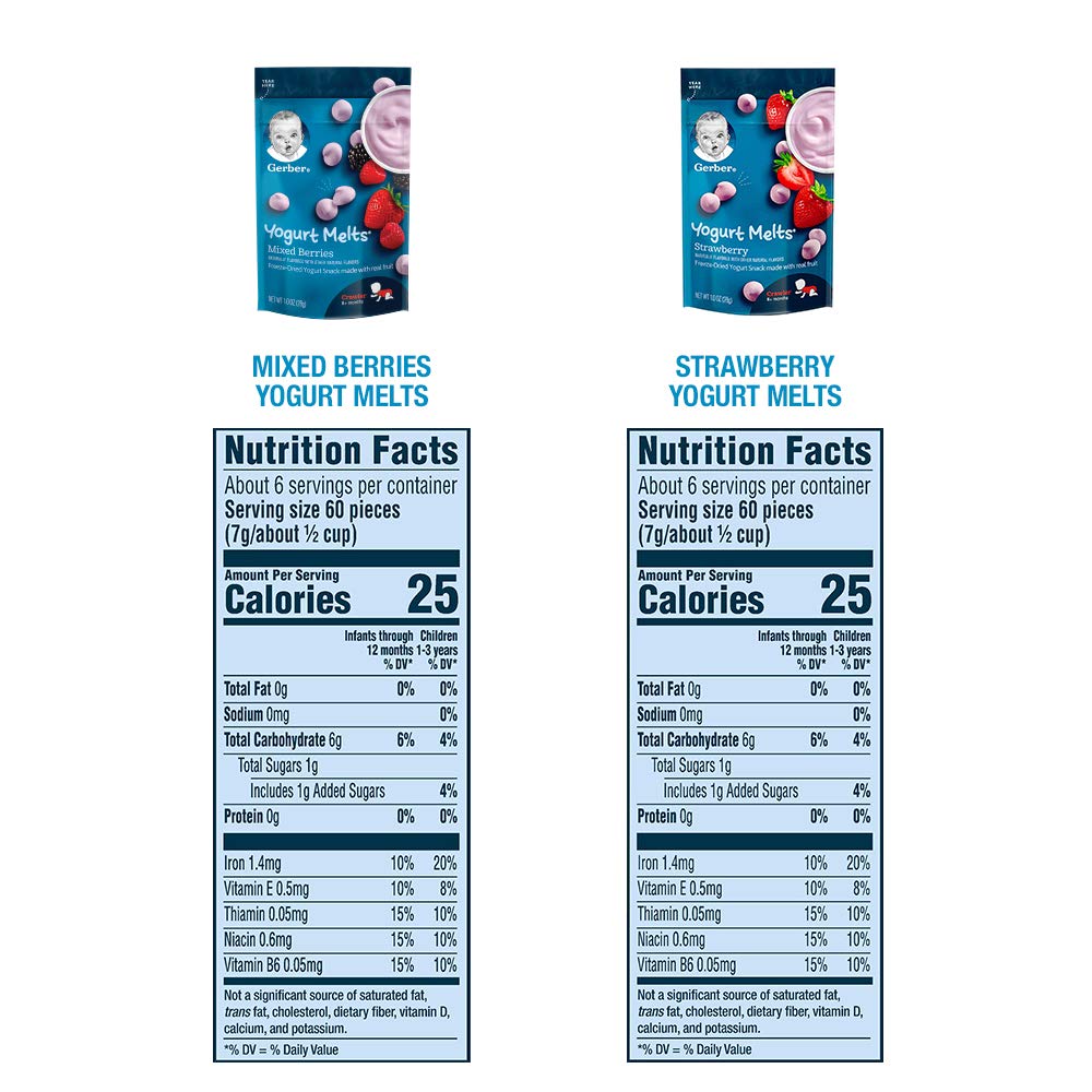 Gerber Baby Snacks Variety Pack (Set of 9) & Lil Crunchies Value Pack (8 Pack) - Healthy Organic Snacks for Toddlers On-The-Go, Daycare & Travel