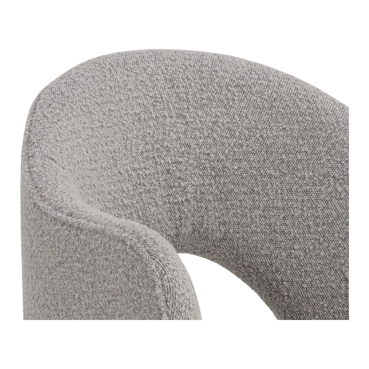 Anaya Dining Armchair - Modern Upholstered Chair in Cappuccino Brown - Perfect for Kitchen, Dining Room, and Home Office