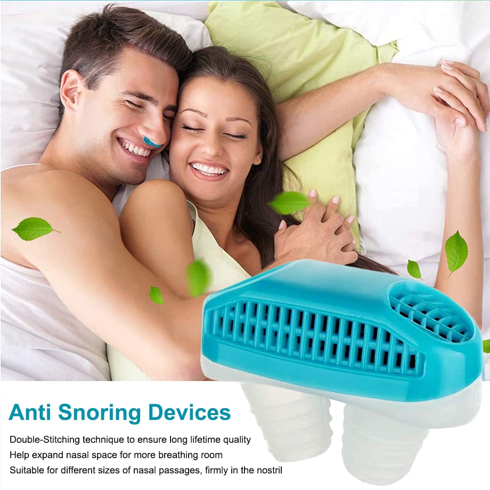 Anti Snoring Nose Clip - Stop Snoring Device for Men & Women | Comfortable Breathing Aid for Better Sleep | Air Purifier for Snoring Relief | Perfect for Travel, Home & Office Use