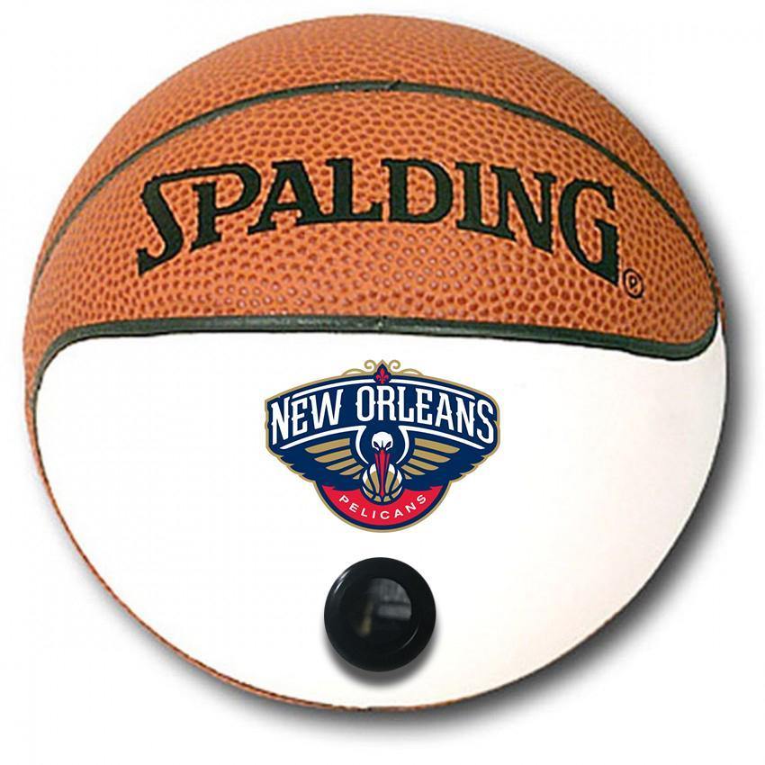 Official New Orleans Pelicans NBA Miniature Basketball - Collectible Souvenir with Team Logo - Perfect for Fans, Gifts, and Sports Memorabilia Displays