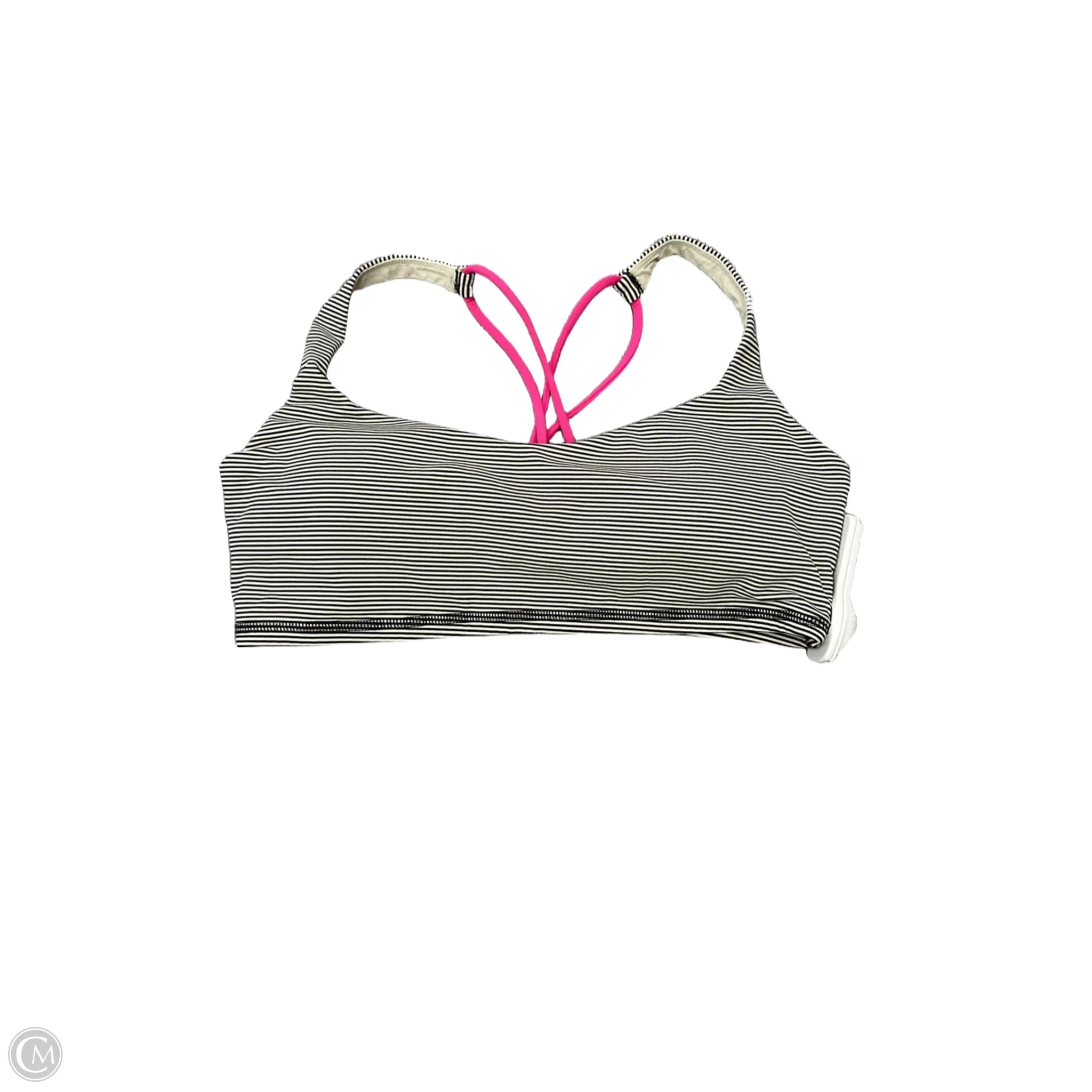 Lululemon Clear Athletic Bra - Size 10 - High-Impact Sports Bra for Running, Yoga & Gym Workouts