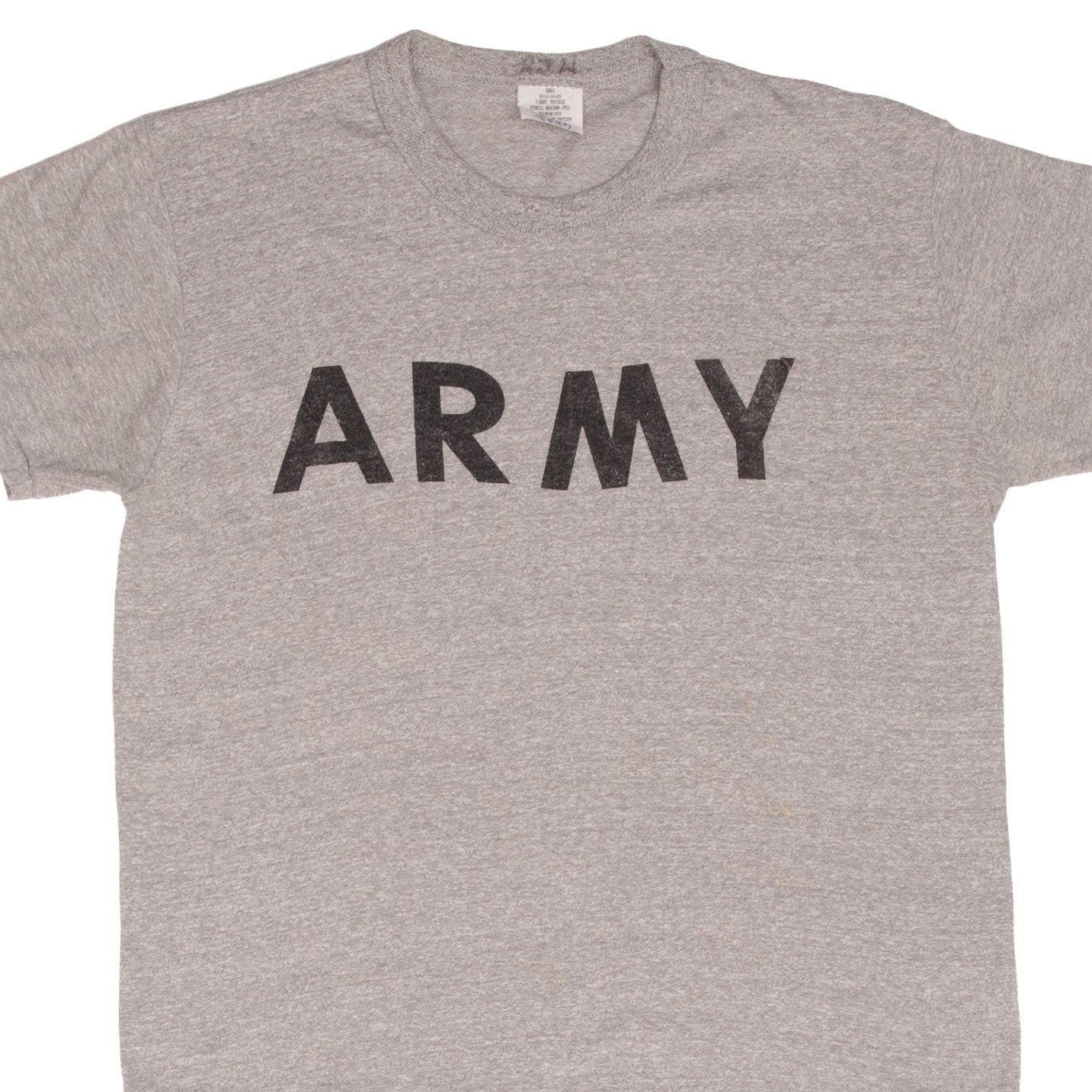 Vintage 1990 US Army Physical Training T-Shirt - Small Size, 100% Cotton, Made in USA - Perfect for Military Enthusiasts, Workout & Casual Wear