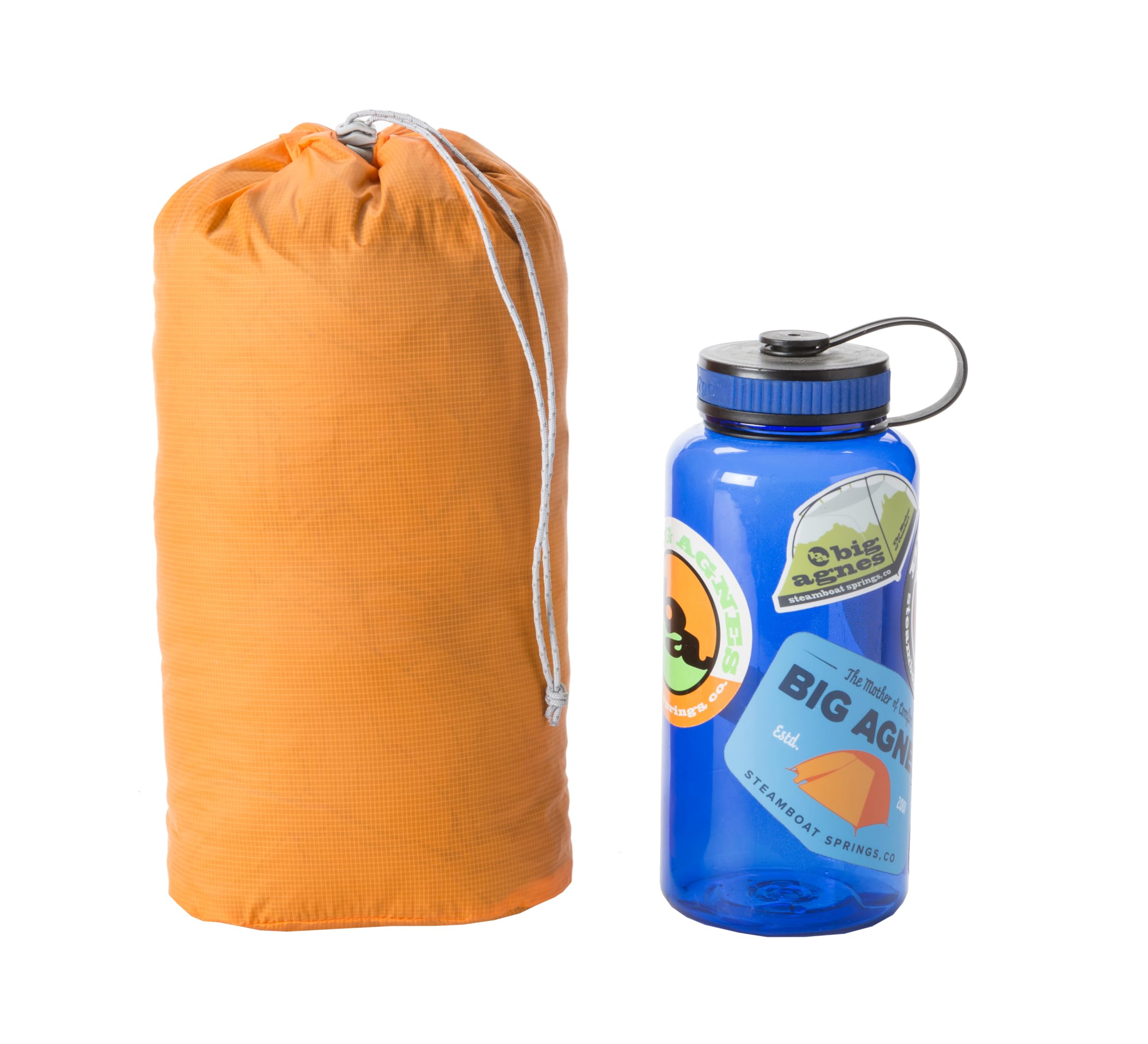 Big Agnes Essentials Stuff Sack Set - 2L, 3L, 5L Waterproof Compression Bags for Camping, Hiking & Travel Gear Organization