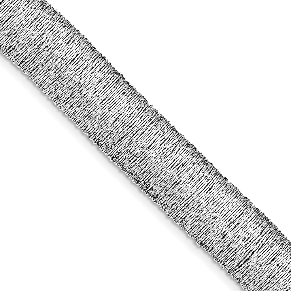 925 Sterling Silver Domed Bracelet 7.5 Inch - Elegant Women's Fine Jewelry Gift for Her - Perfect for Anniversaries, Birthdays & Special Occasions