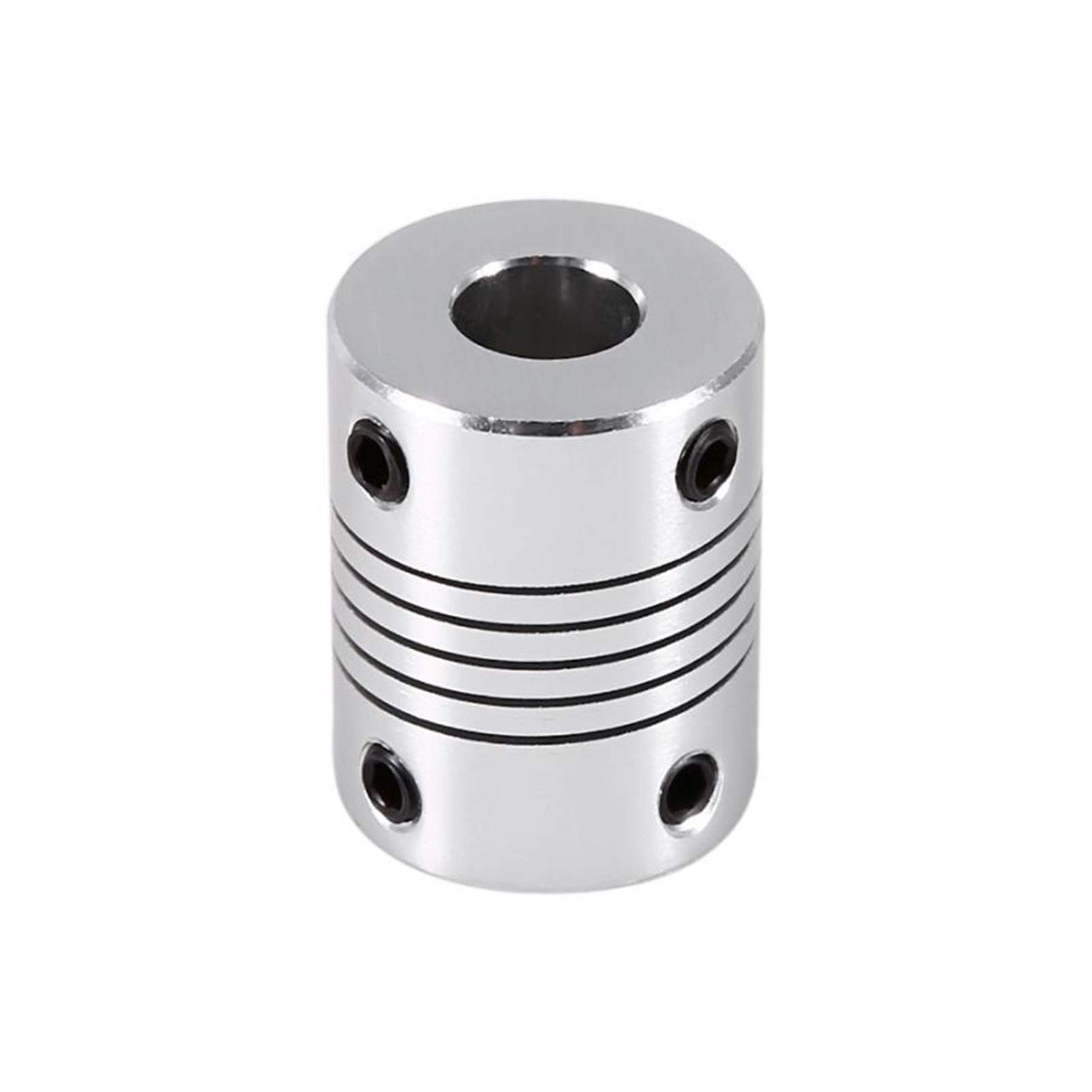 Flexible Shaft Coupler 8x8mm CNC Stepper Motor Coupling - Metal Clamp Jaw Connector for Router, 3D Printer & DIY CNC Machines | High Precision Power Transmission for Smooth Operation