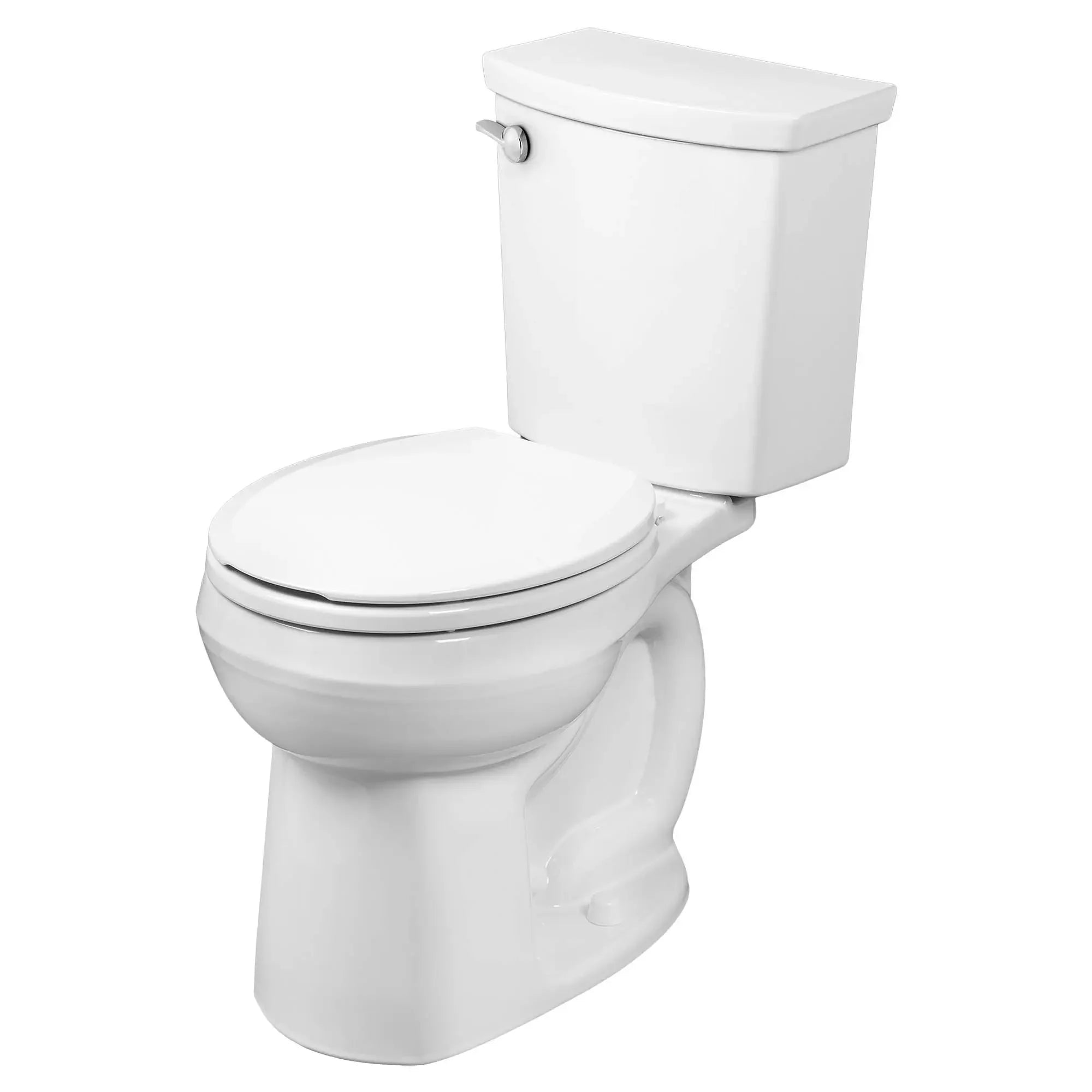 H2Optimum® 1.1 GPF/4.2 LPF Water-Saving Two-Piece Standard Height Round Front Toilet Bowl - Perfect for Small Bathrooms & Eco-Friendly Homes