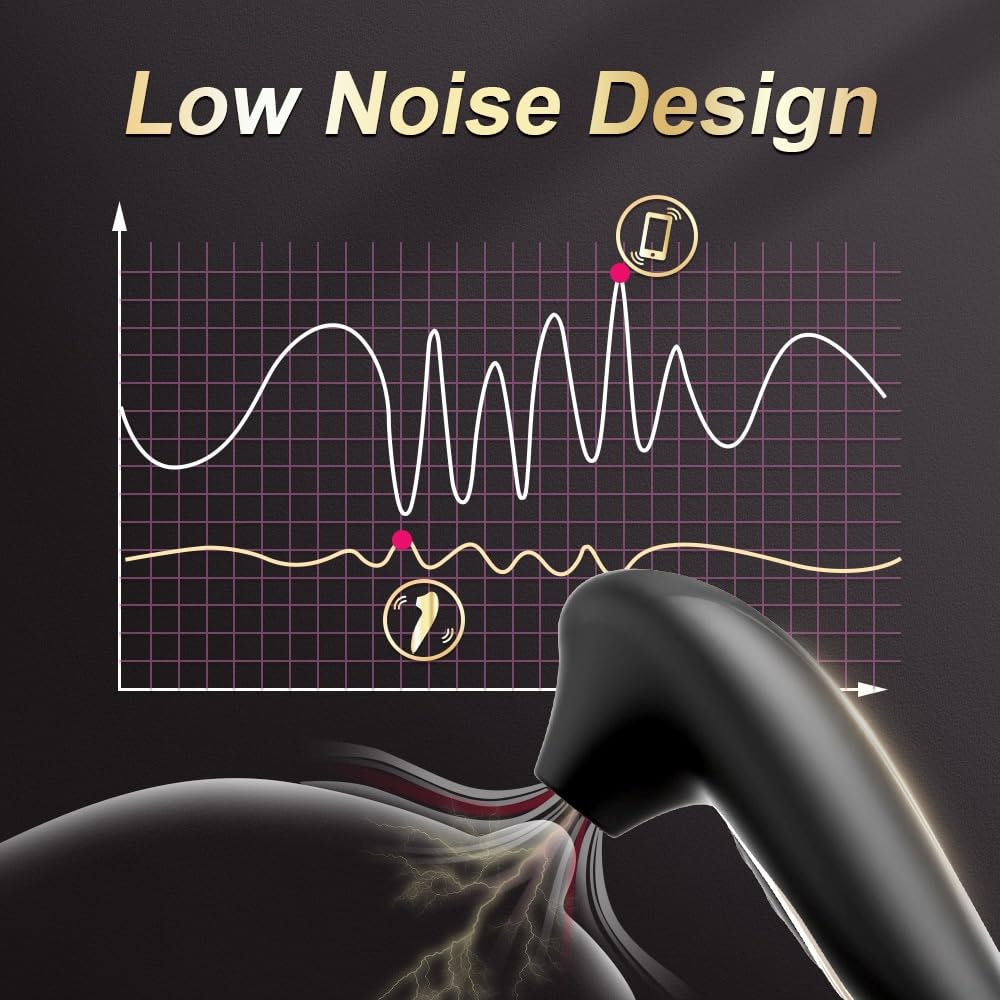 Premium Clit Sucker Vibrator for Women - 9 Powerful Suction Modes & Nipple Stimulation | Rechargeable Adult Sex Toy for Couples & Solo Play | Black Gift Box Included | Perfect for Sensual Massage & Enhanced Intimacy