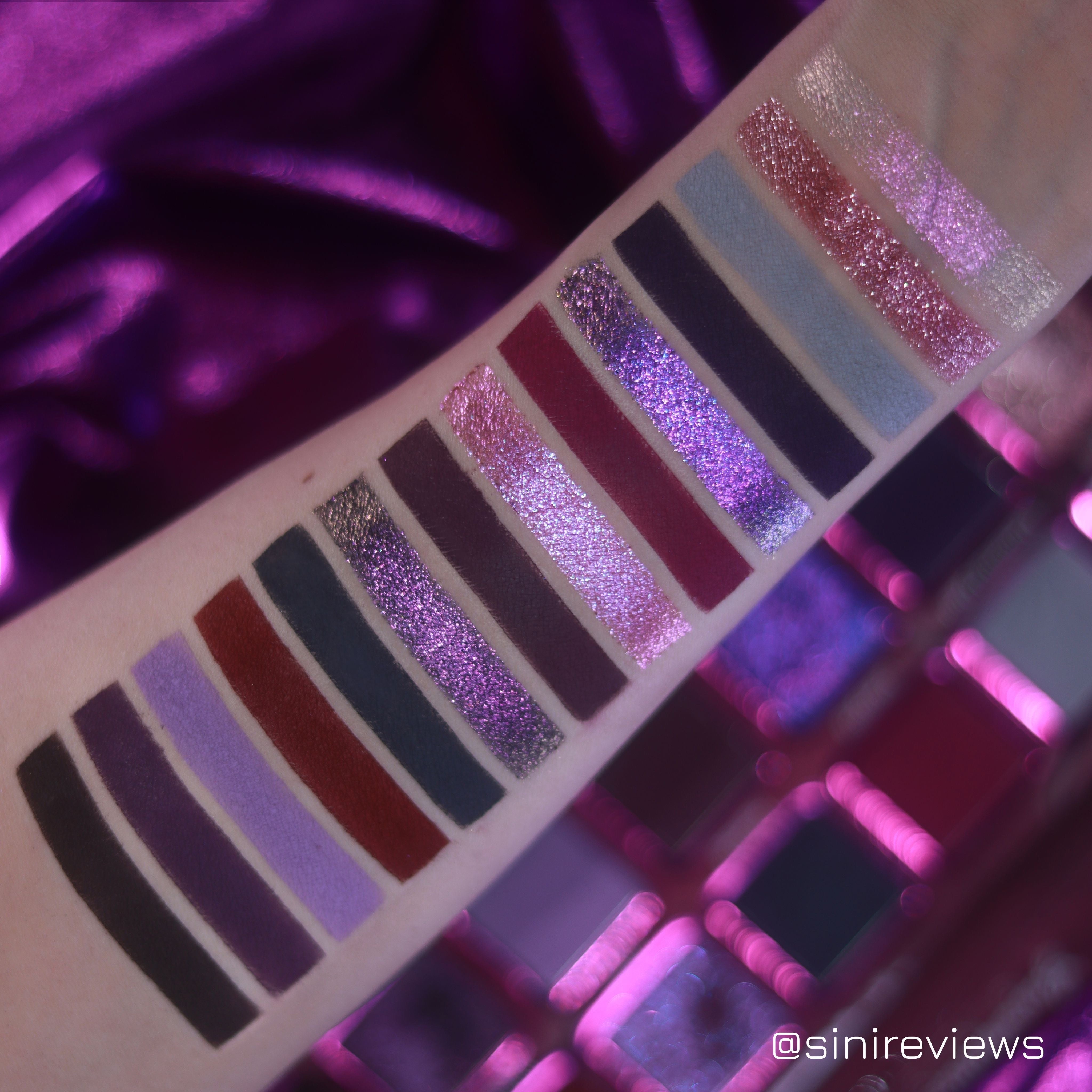 Bitten Eyeshadow Palette - 12 Highly Pigmented Matte & Shimmer Shades for Day & Night Makeup Looks | Perfect for Parties, Weddings & Everyday Wear