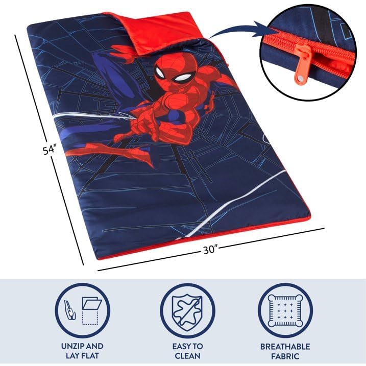 Idea Nuova Slumber-Bags - Ultra Soft & Cozy Sleeping Bags for Adults & Kids - Perfect for Camping, Sleepovers & Indoor Use - Machine Washable & Portable