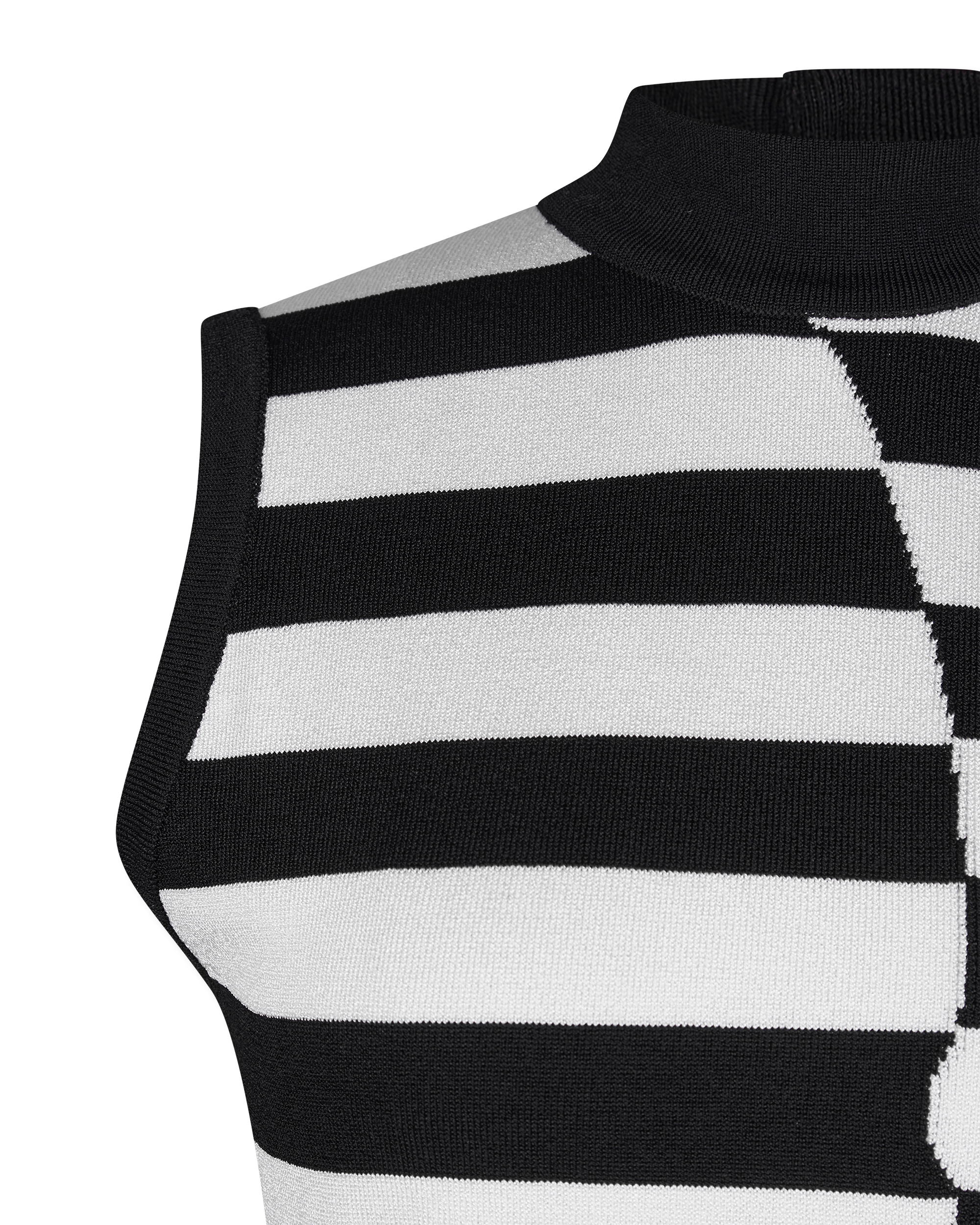 Elegant High Neckline Face Mariniere Knit Dress for Women | Soft & Comfortable Long Sleeve Bodycon Dress | Perfect for Office, Party & Date Night