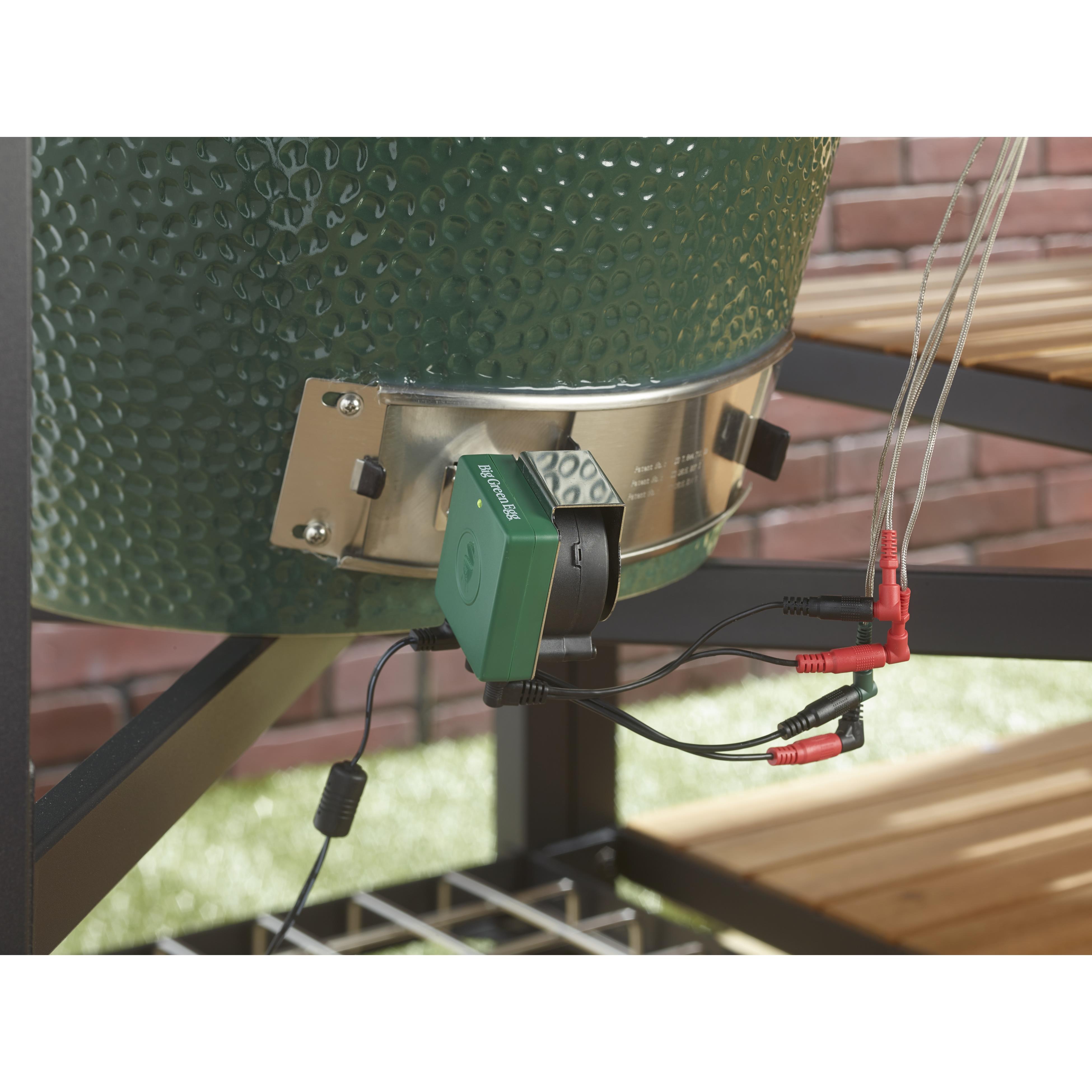 Big Green Egg Egg Genius 121028 - Smart WiFi Grill Thermometer for BBQ, Smoking & Grilling - Perfect for Backyard Cookouts, Camping & Outdoor Cooking