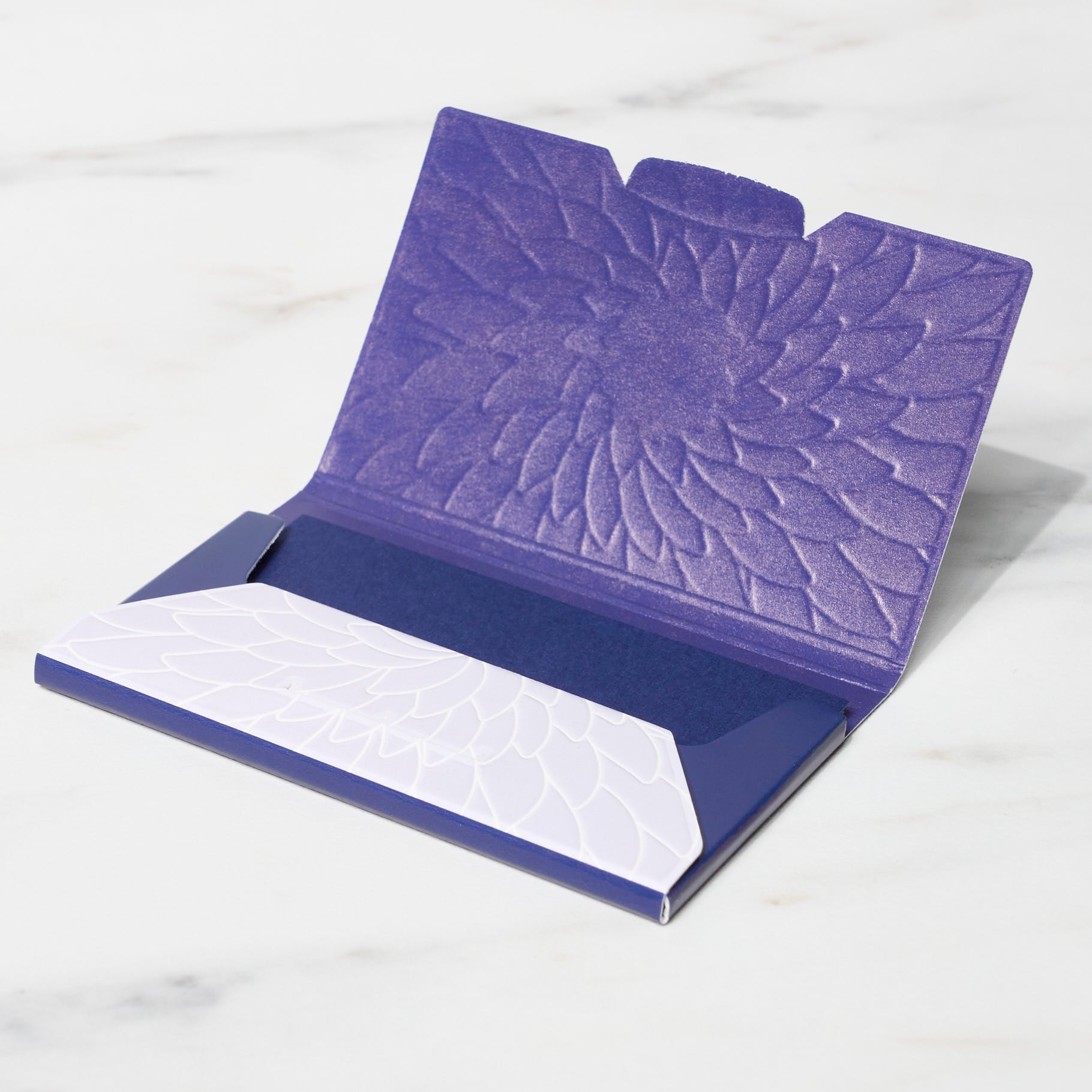 Premium Paper Card Holder - ICHIKUDO Slim Business Card Organizer for Professionals | Perfect for Networking Events, Conferences & Office Use