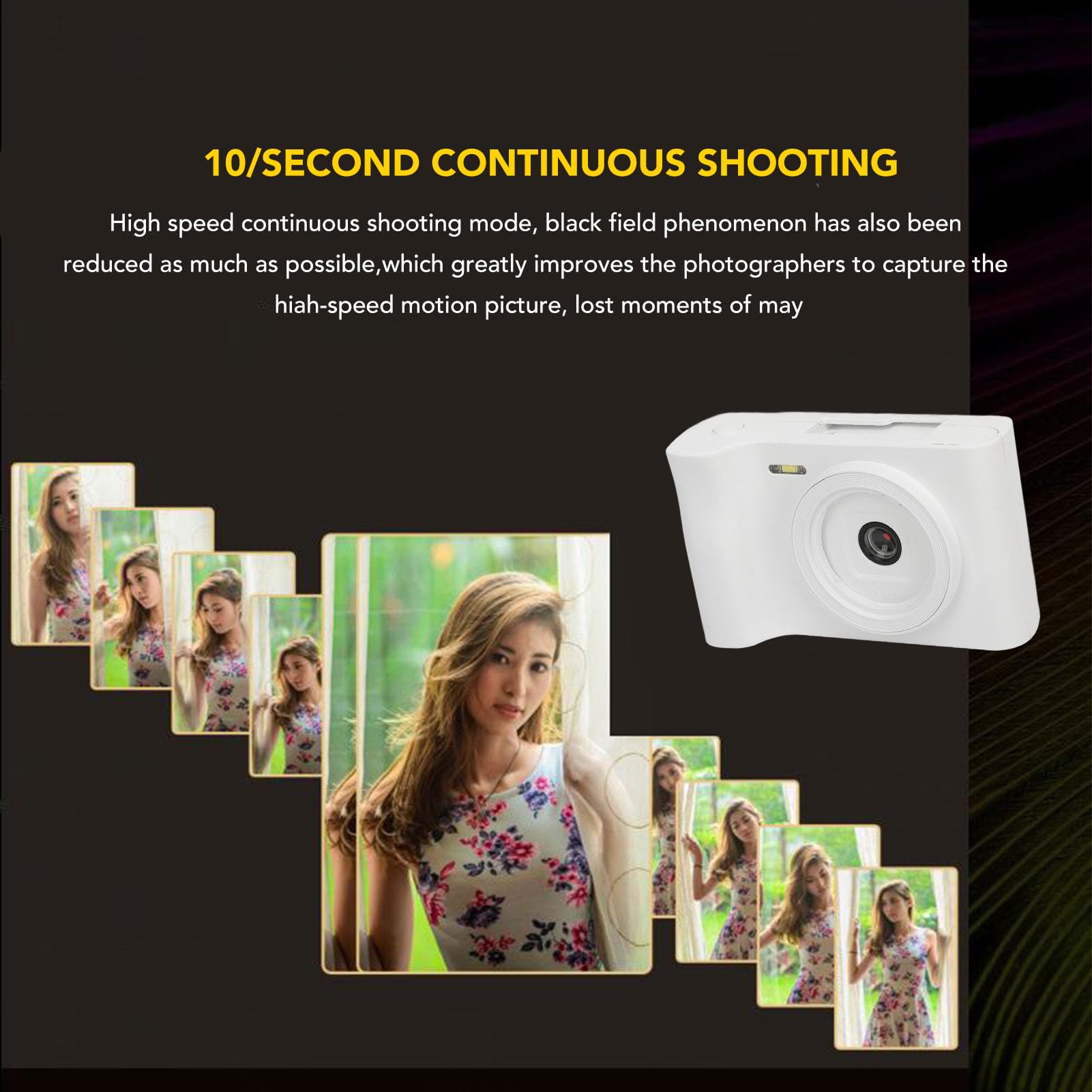 2.8 Inch 1080P HD Digital Camera with 8X Zoom - 20MP Vlogging Camera for YouTube, Travel & Daily Use | Compact Portable Video Camera for Teens, Beginners & Adults