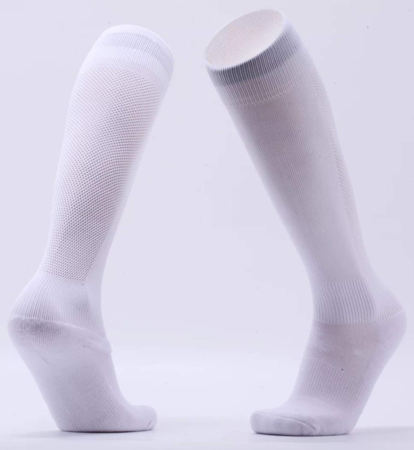 Sheliky Men's Knee High Basketball Socks - Long Athletic Compression Socks for Soccer, Hockey & Baseball - Breathable Performance Socks for Sports & Workout