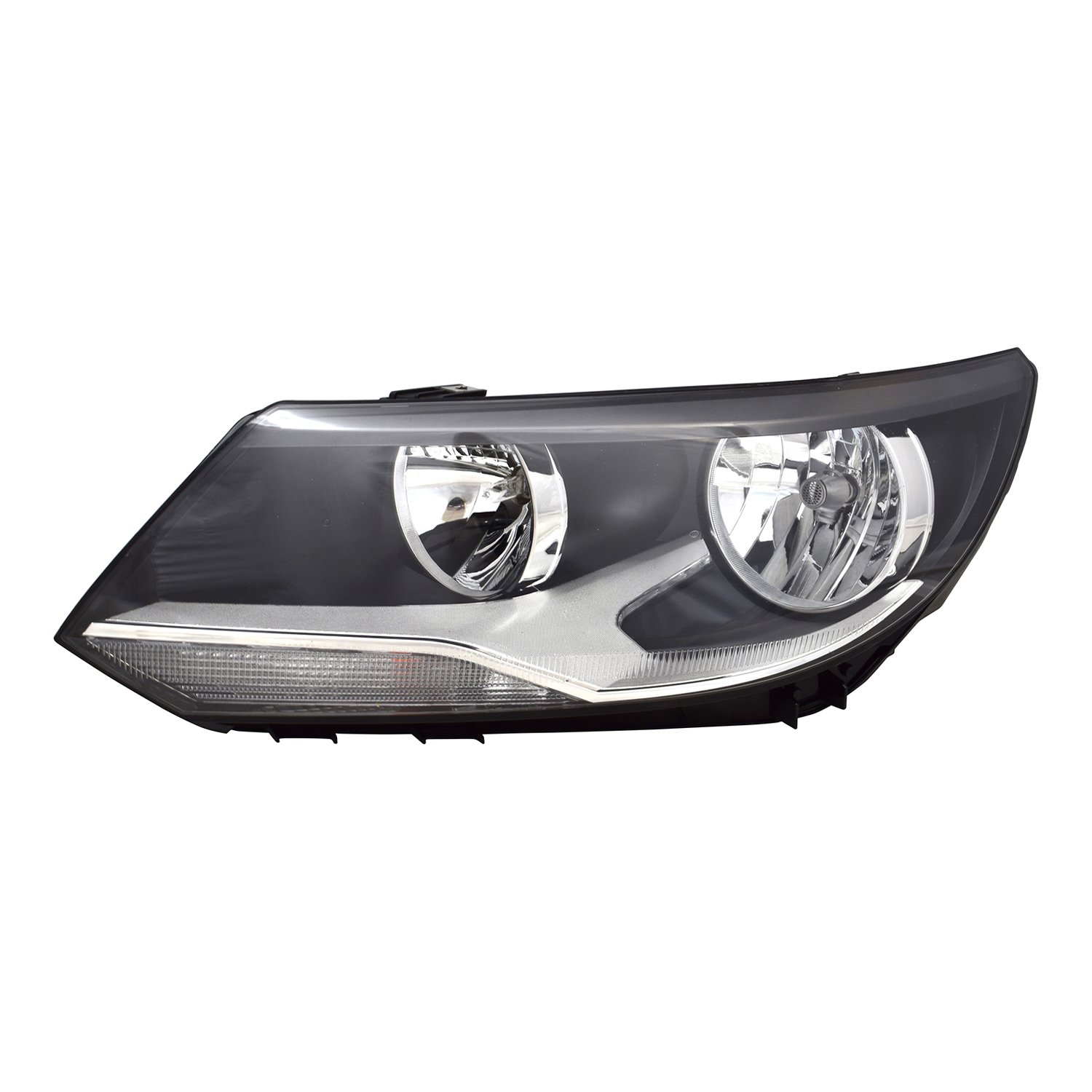 Replacement Driver Side Halogen Headlight Assembly - CRSHL12373 | Compatible with [Vehicle Models] | Durable Auto Lighting for Night Driving & Foggy Conditions