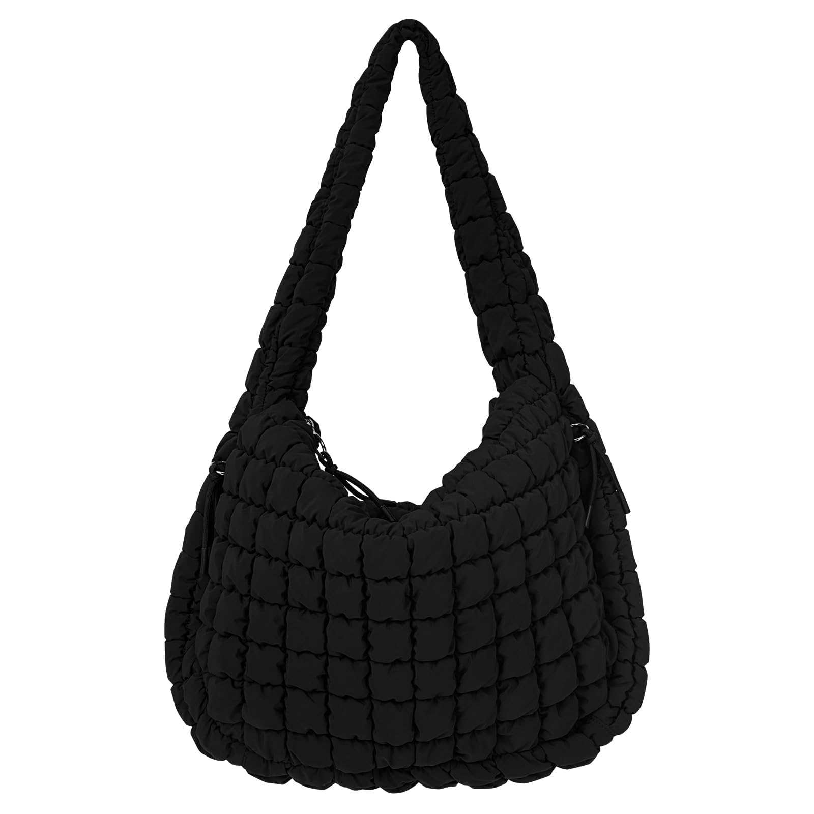 Stylish Quilted Tote Bag for Women - Large Lightweight Padded Shoulder Bag with Puffer Design - Perfect for Work, Travel, Shopping & Daily Use
