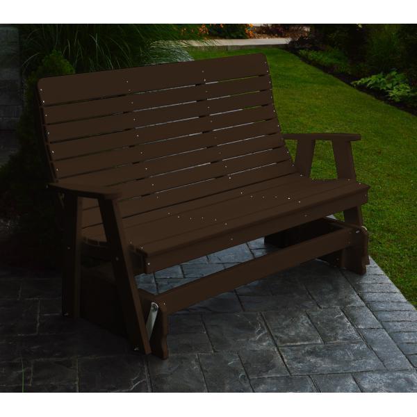 A & L Furniture Poly Winston Glider - Comfortable Rocking Chair for Nursery, Living Room & Outdoor Use - Perfect for Relaxing, Nursing & Lounging