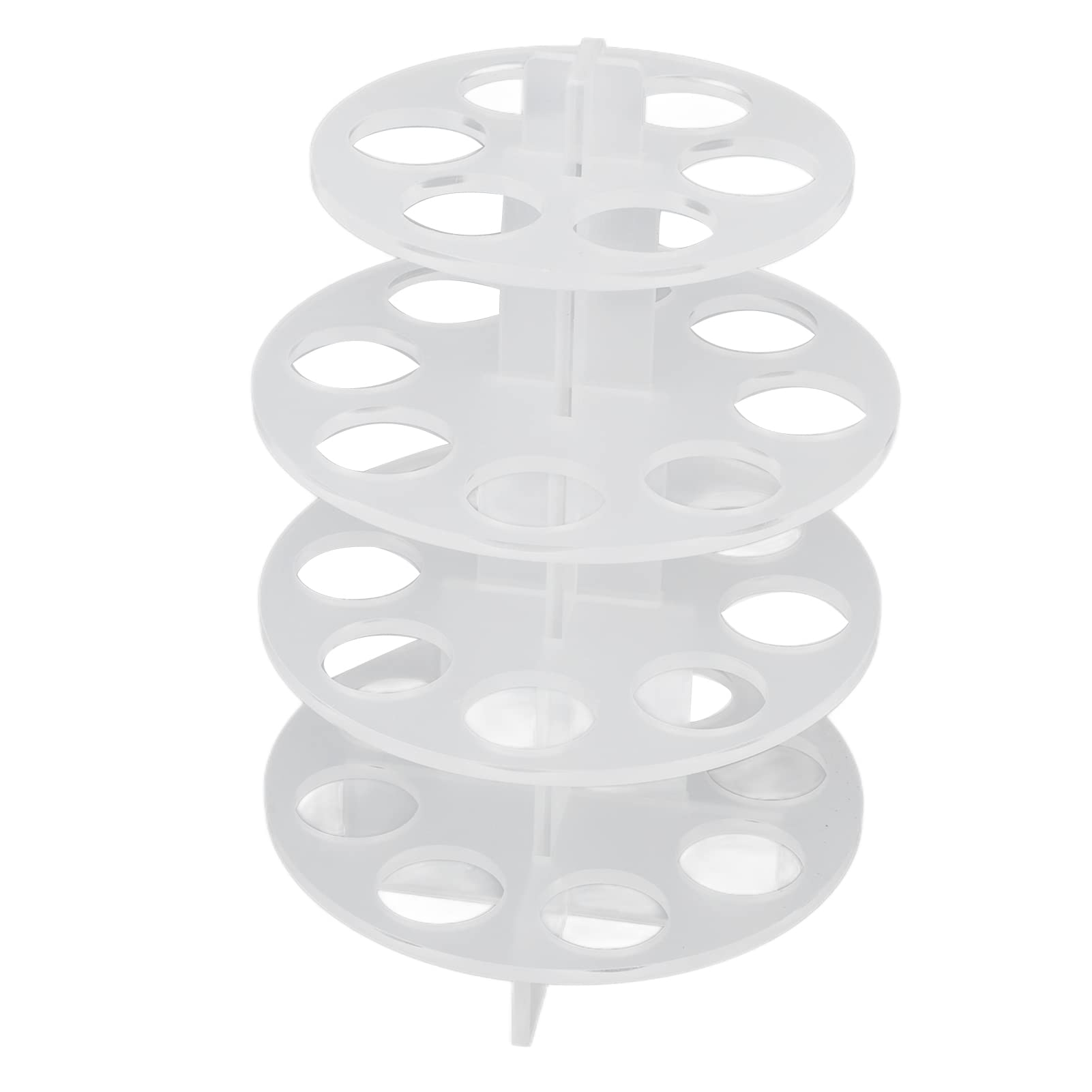 30-Hole Coffee Pod Holder & Storage Organizer - Detachable Kitchen Countertop Coffee Station & Carousel Bar Organizer for Keurig K-Cups - Perfect for Home, Office, or Cafe Use