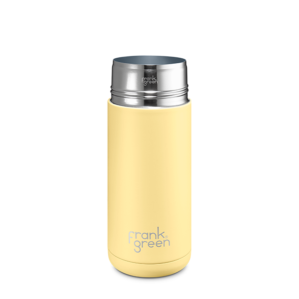 16oz Ceramic Reusable Coffee Cup with Lid - 475ml Insulated Travel Mug for Hot & Cold Drinks - Perfect for Office, Commuting, and Outdoor Activities