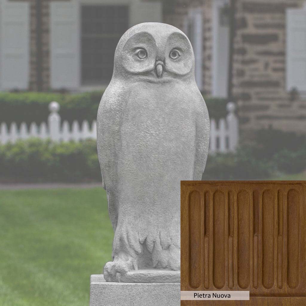 Dr. Hoo Statue - Handcrafted Home Decor & Garden Sculpture | Campania International | Perfect for Indoor & Outdoor Decor, Gifts, and Feng Shui