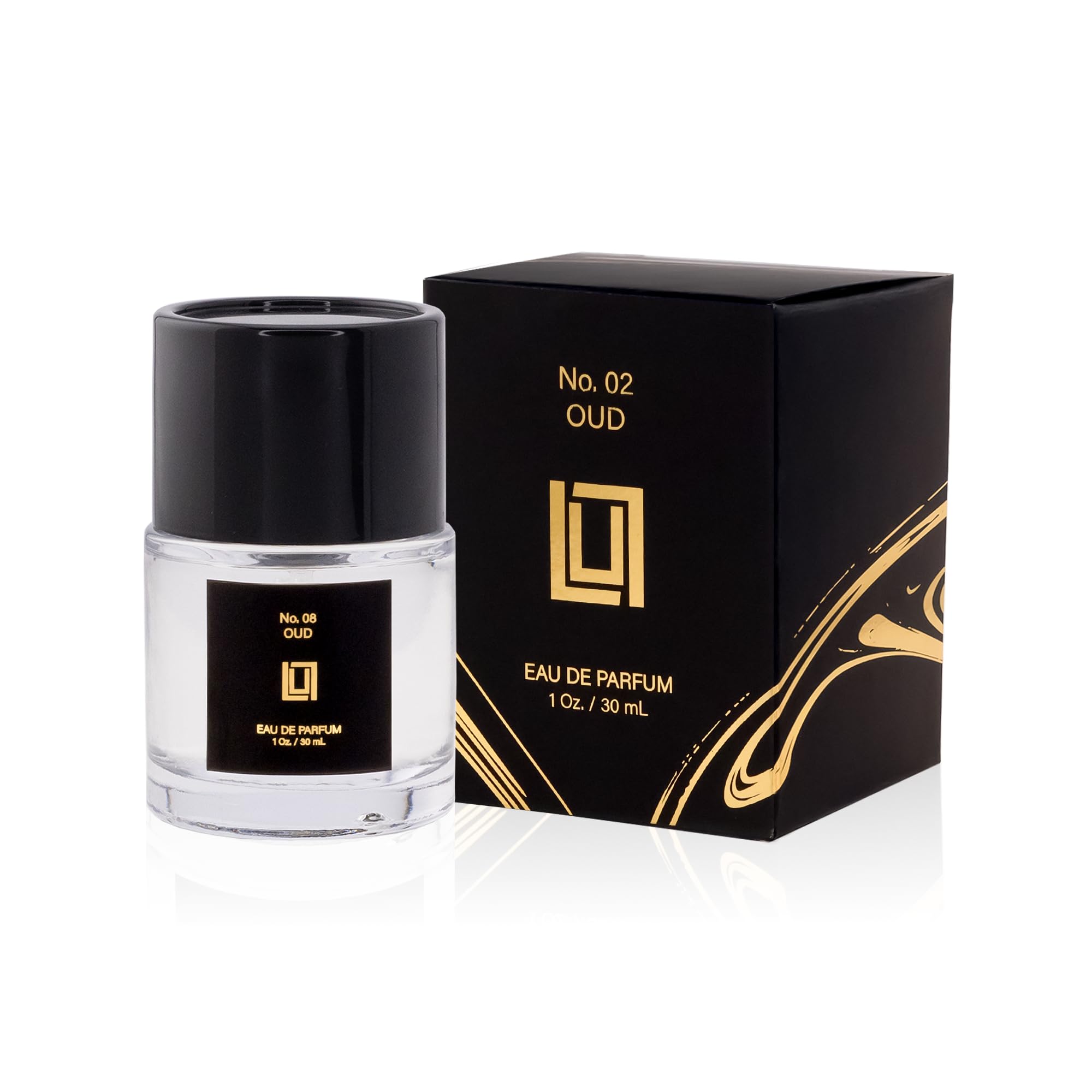 Lulu Candles Jazzy Gal - Jasmine, Oud & Sandalwood Eau De Parfum | Travel Size Perfume (1 FL Oz) | Vegan & Cruelty-Free | Perfect for Gifts, Travel & Everyday Fragrance