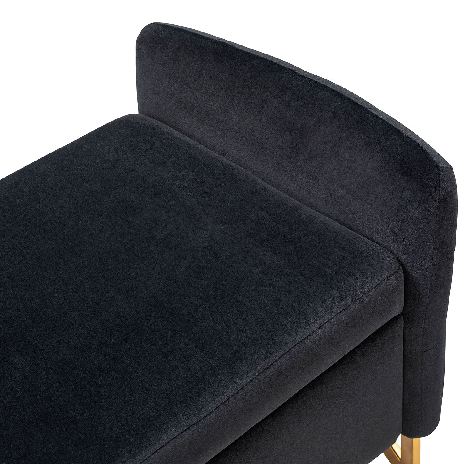 Angelo Upholstered Flip Top Storage Bench - Stylish Ottoman with Hidden Storage for Living Room, Bedroom & Entryway - Perfect for Home Organization & Extra Seating