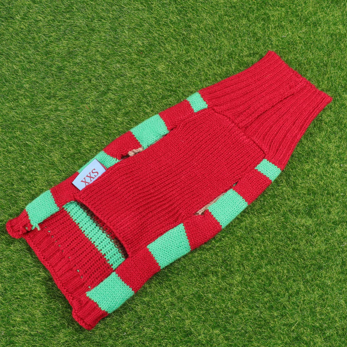 Baluue Christmas Pet Sweater - Cozy Santa Claus Costume for Dogs & Cats - Festive Holiday Winter Clothes for Pet Parties & Family Gatherings - Red Pet Apparel for Christmas Photos & Indoor Celebrations