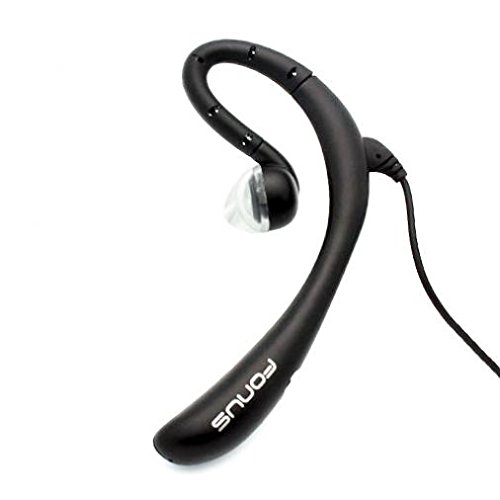 **Wired Mono Headset with Microphone - 3.5mm Single Earbud Over-The-Ear Headphone for ZTE Blade Vantage 2 - Hands-Free Calling, Gaming & Office Use**