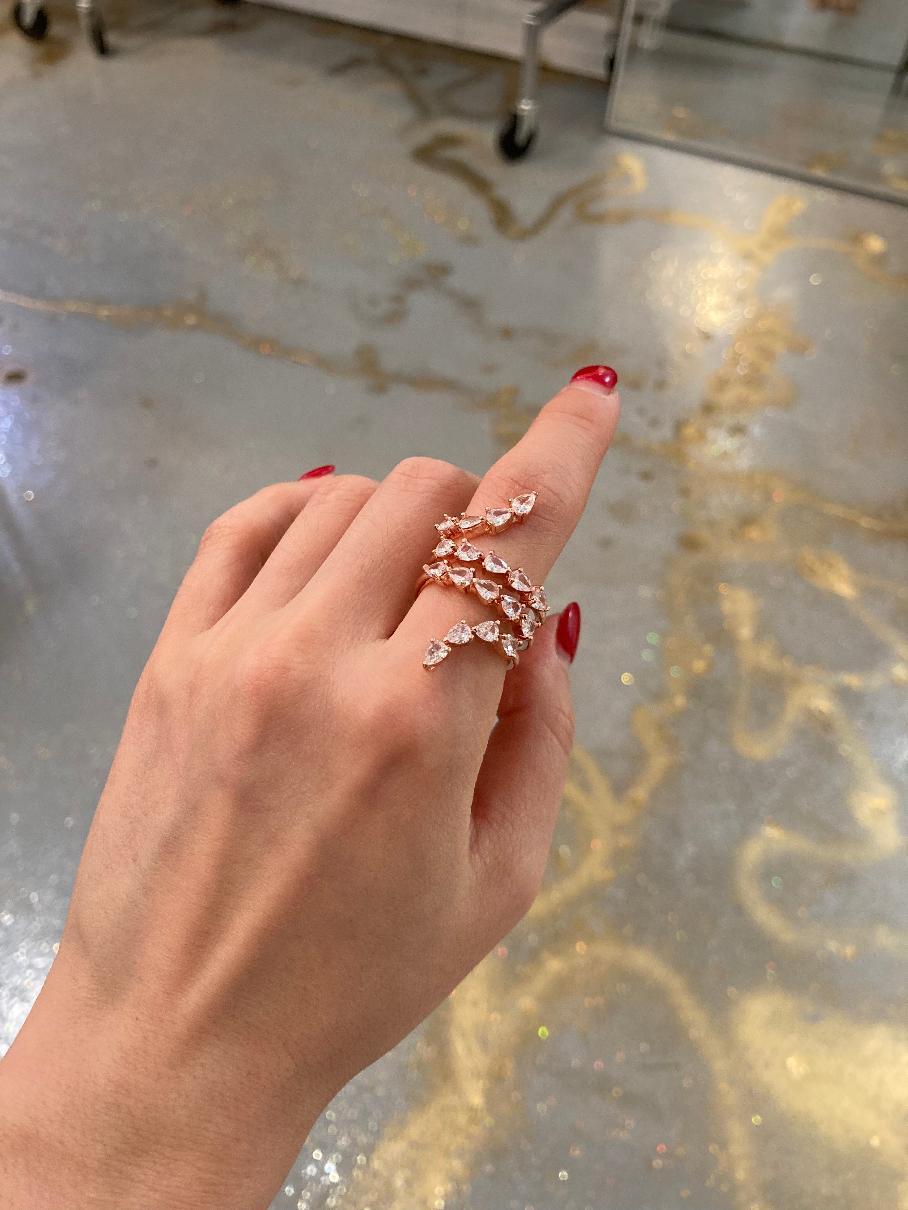 Snake Rings for Women - Fashion Jewelry, Stainless Steel Serpent Ring - Perfect for Halloween, Gothic, Boho Style & Everyday Wear