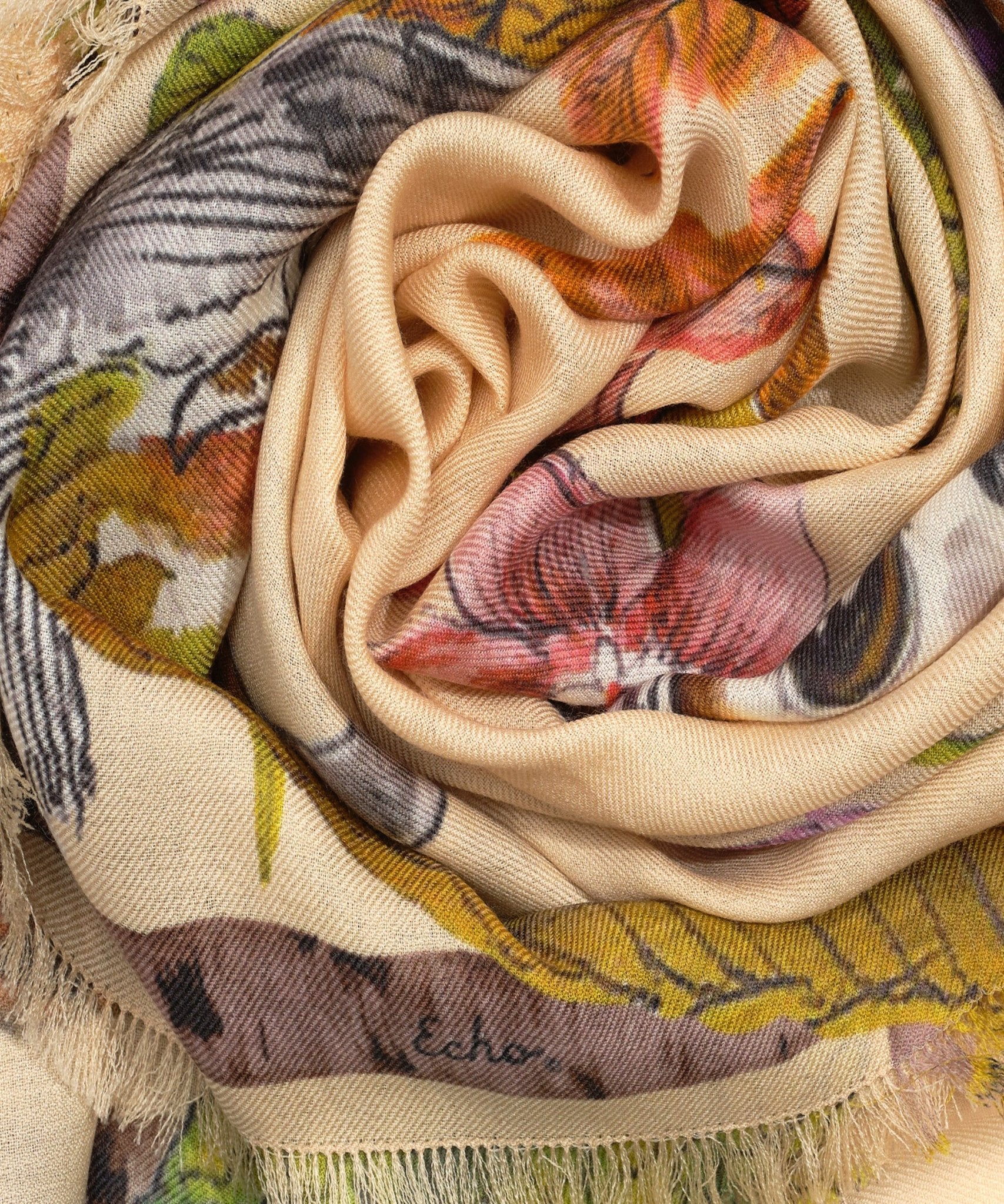 Hoot Hoot Square Scarf - Stylish Owl Print Fashion Scarf for Women - Perfect for Casual Outfits, Office Wear & Gift Giving