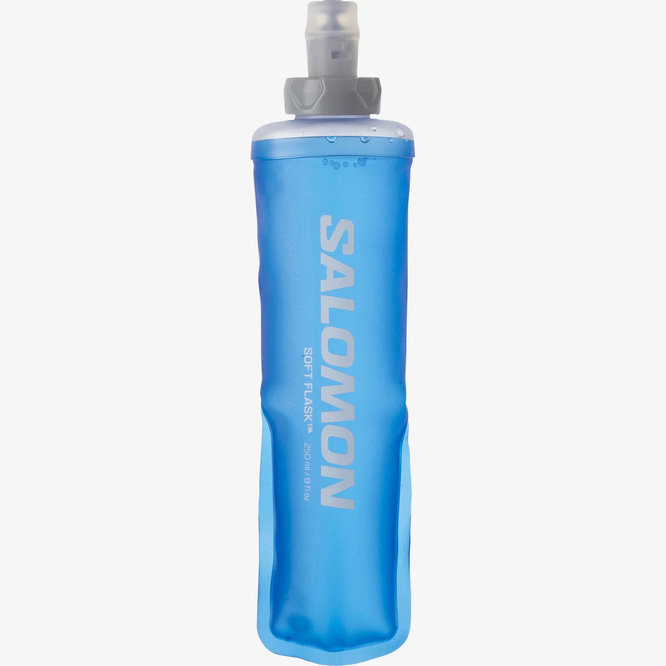 Salomon Soft Flask 250ml/8oz - Lightweight Collapsible Water Bottle for Hiking, Running & Outdoor Adventures | BPA-Free Hydration Pack Accessory