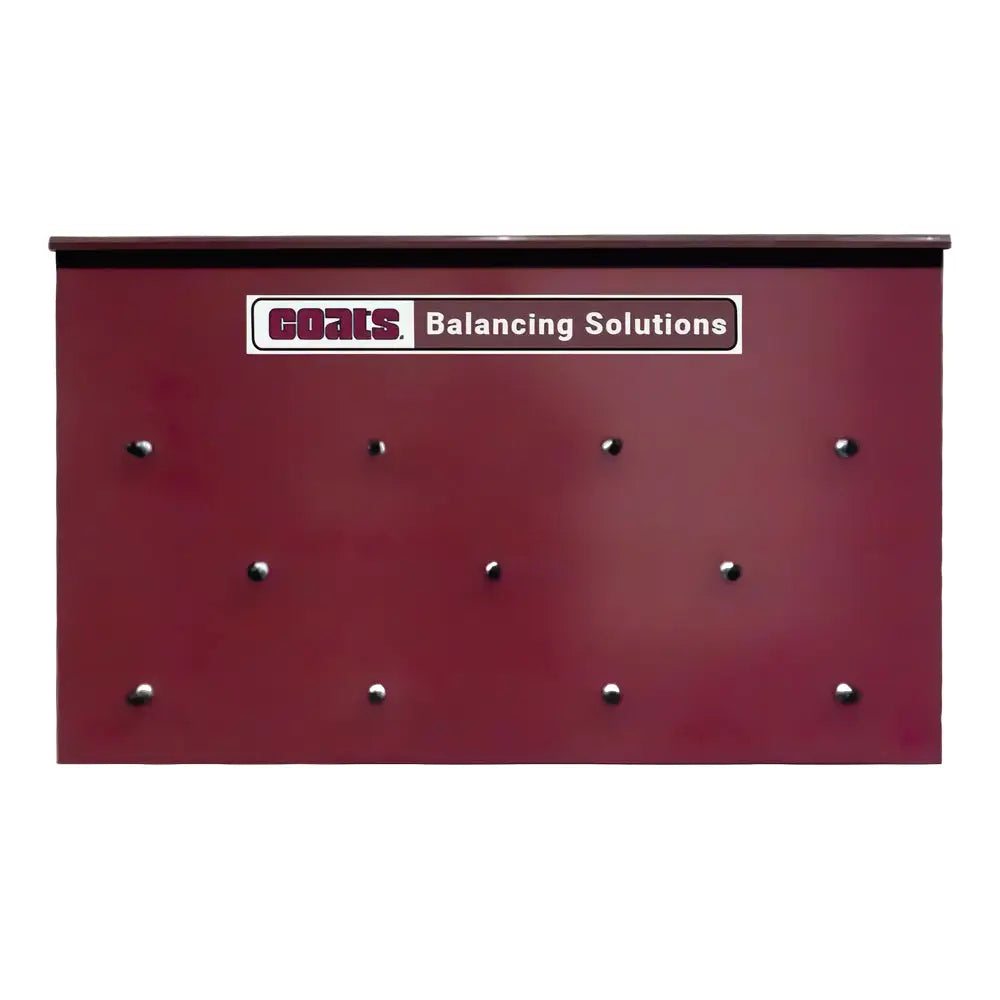 Wall Mount Storage Panel for Balancer's Adapters - Heavy Duty Organizer for Garage Tools & Workshop Equipment - Perfect for Mechanics, DIY Enthusiasts & Home Improvement Projects
