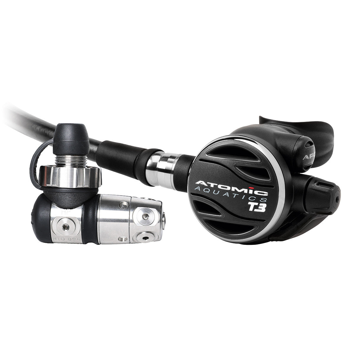 Atomic Aquatics T3 Sealed Scuba Diving Regulator - Professional Grade Underwater Breathing Equipment for Deep Sea Diving & Spearfishing