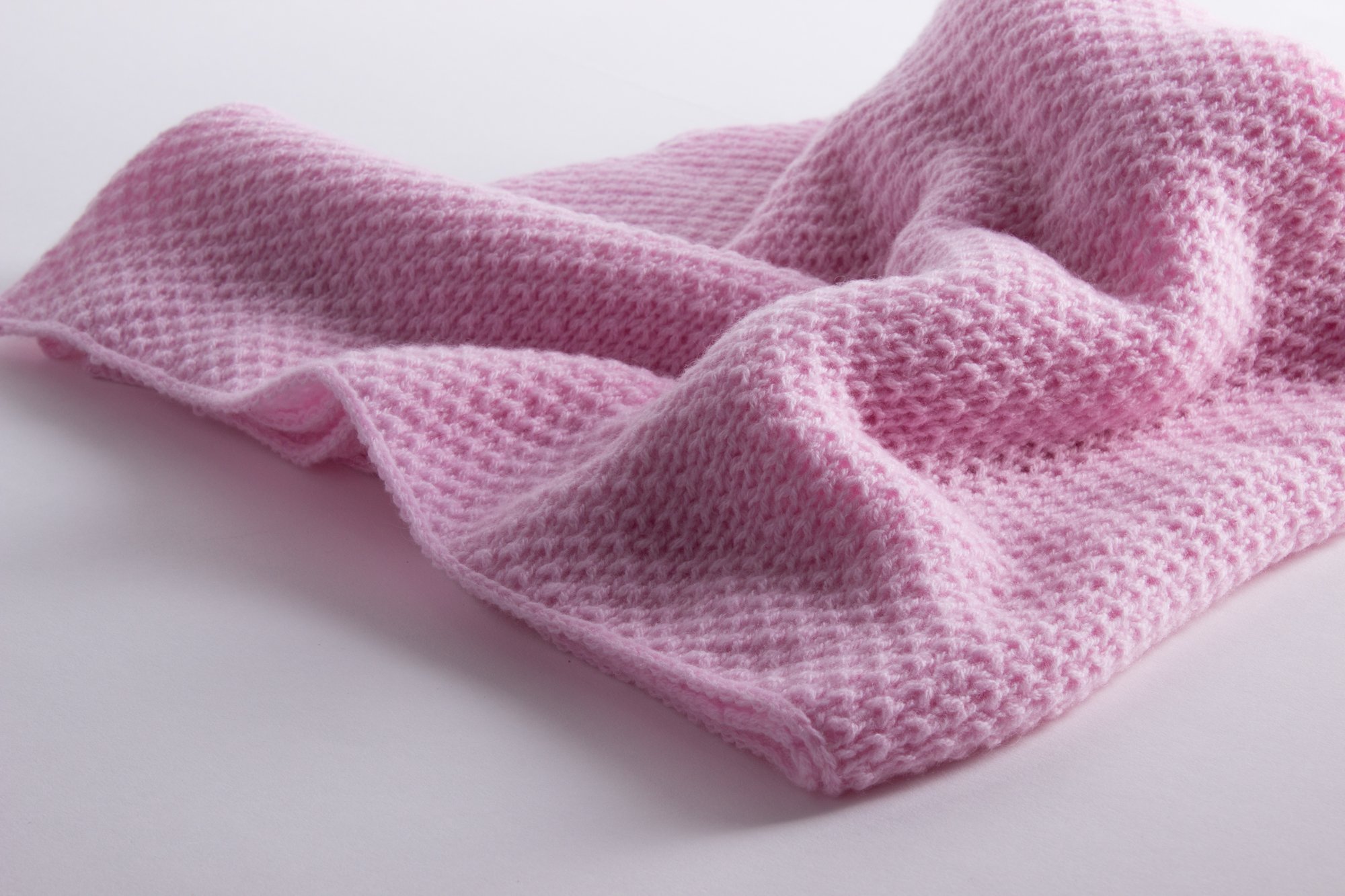 Super Soft 100% Cashmere Baby Blanket for Girls - Handmade in Scotland - Luxurious Pink Blanket for Newborns, Infants & Toddlers | Perfect for Nursery, Stroller & Gift Giving