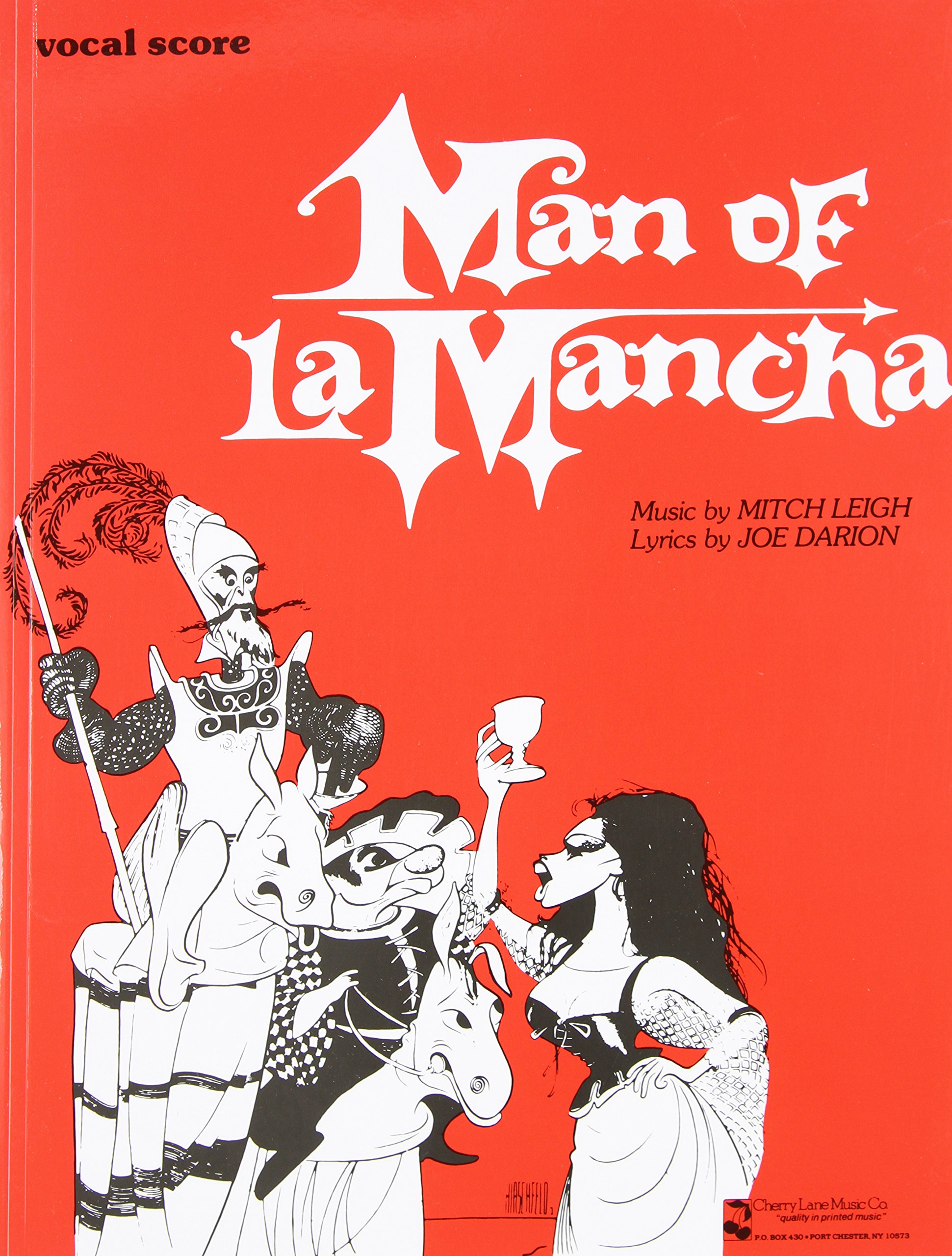 Man of La Mancha Vocal Score Sheet Music - Broadway Musical Theater Piano Vocal Book for Performers & Singers | Perfect for Auditions, Rehearsals & Stage Performances